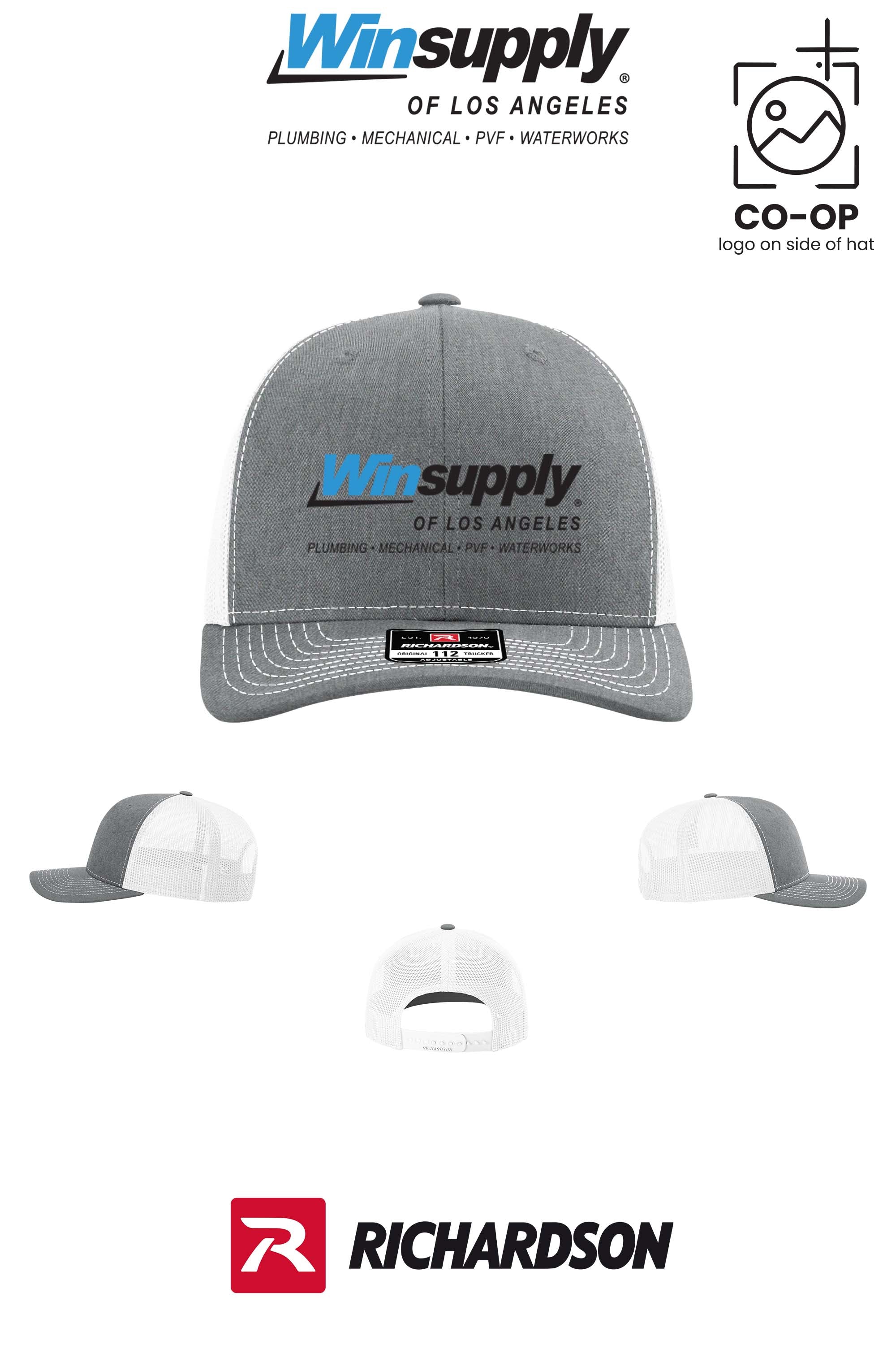 Richardson 112 Trucker Cap - Winsupply of Los Angeles