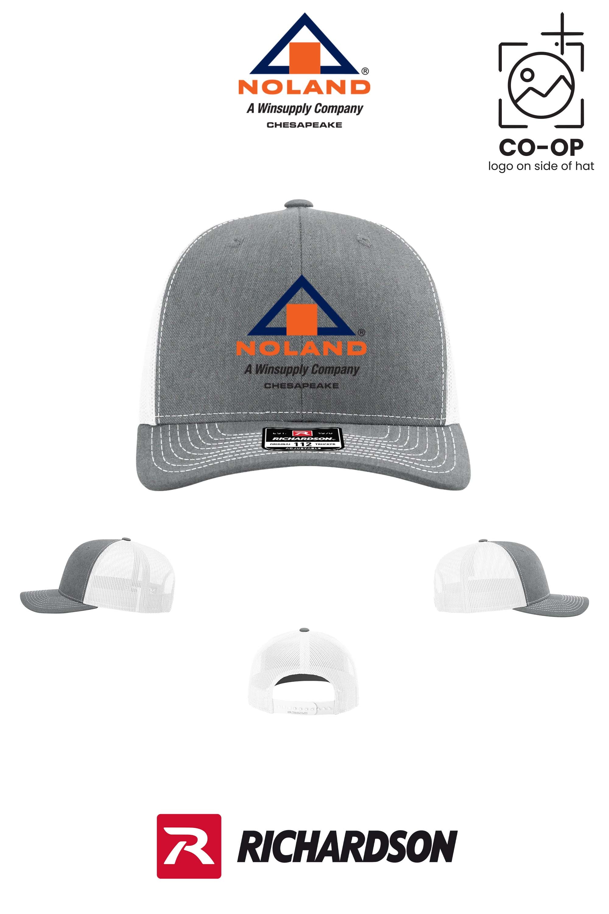 Richardson 112 Trucker Cap - Noland Company Chesapeake