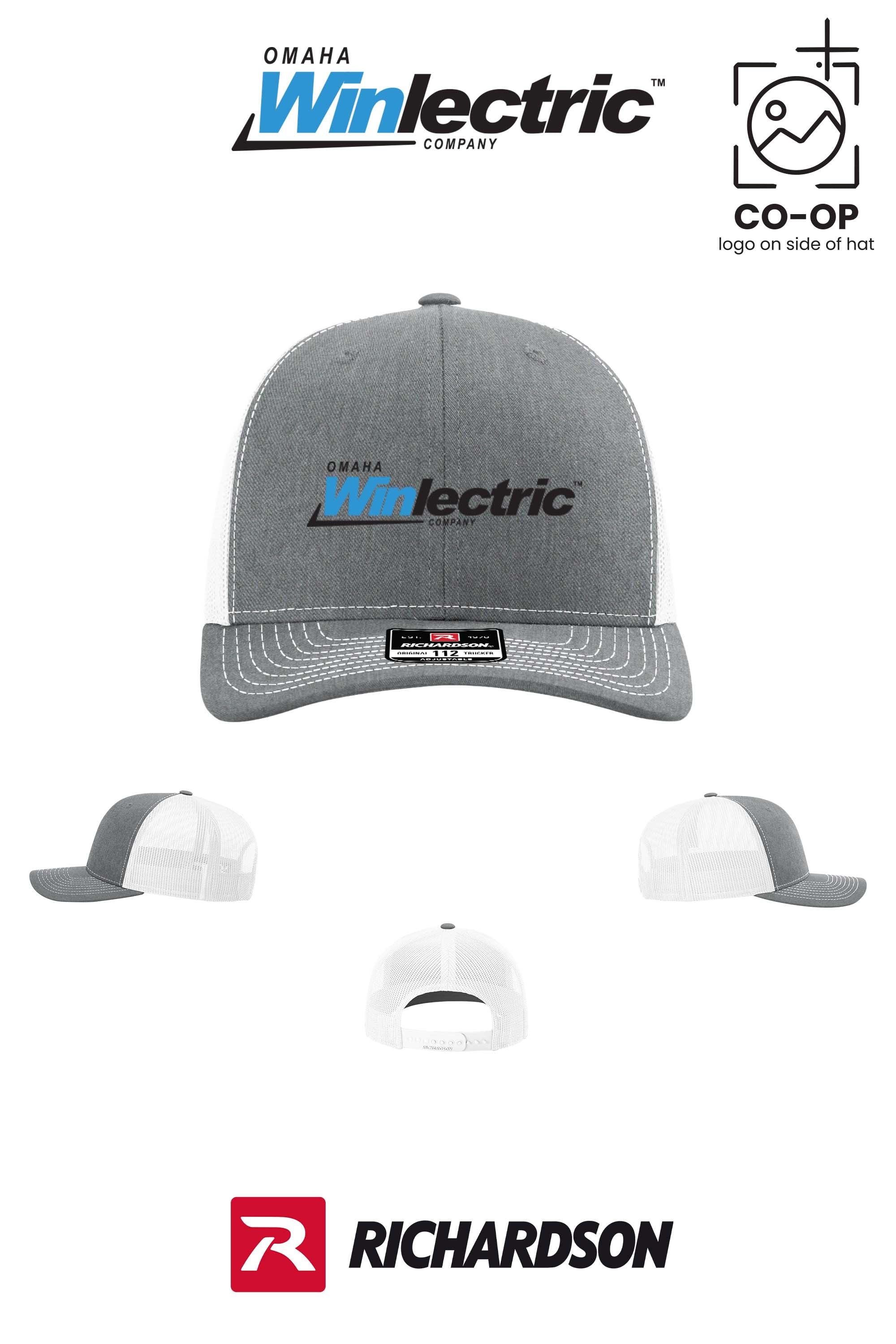 Richardson 112 Trucker Cap - Omaha Winlectric