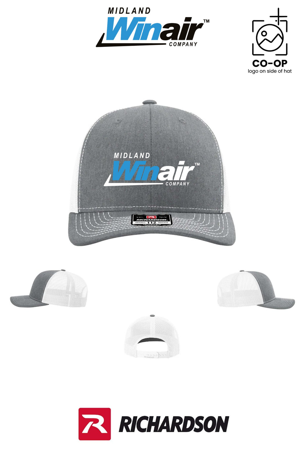 Richardson 112 Trucker Cap - Midland Winair