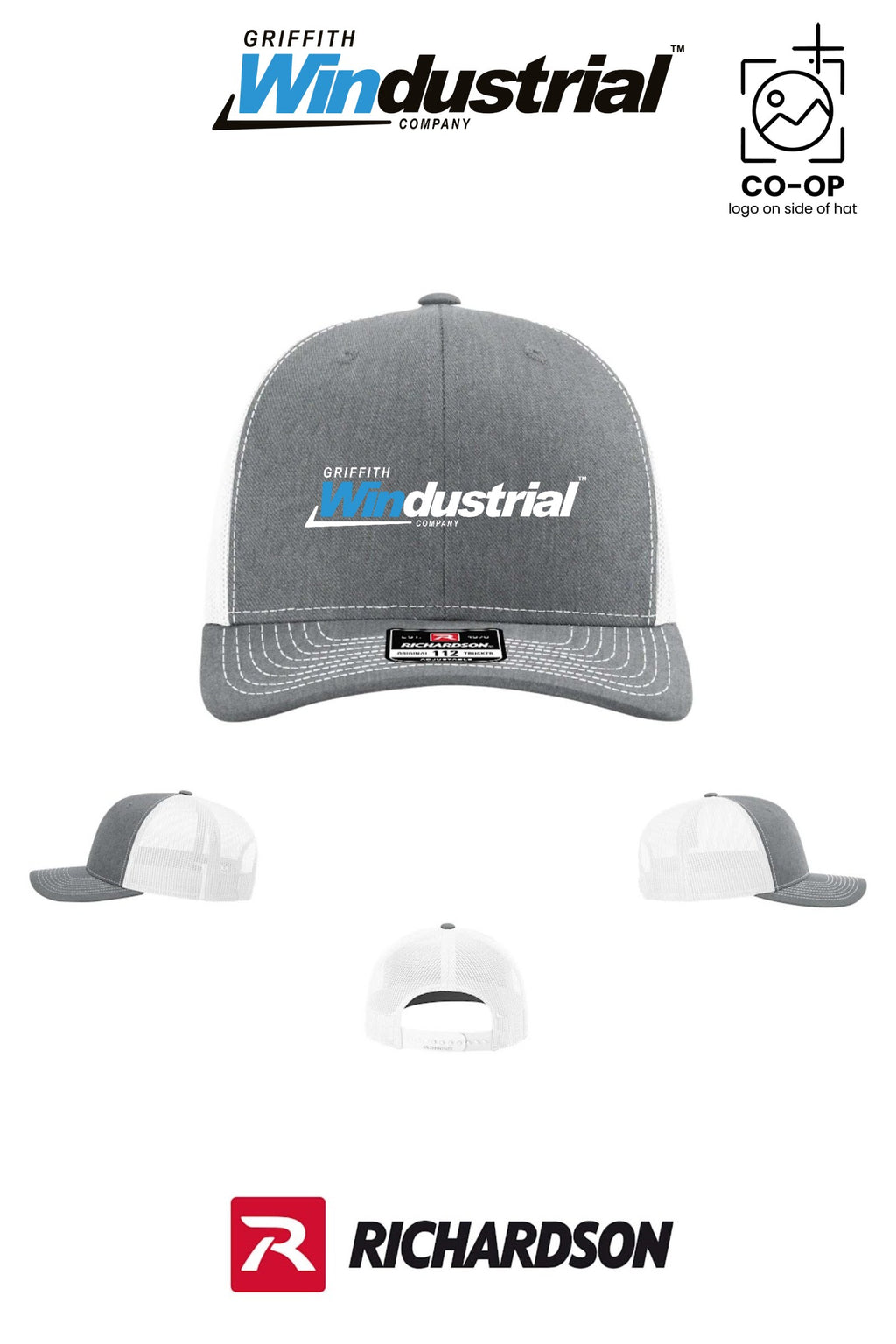 Richardson 112 Trucker Cap - Griffith Windustrial