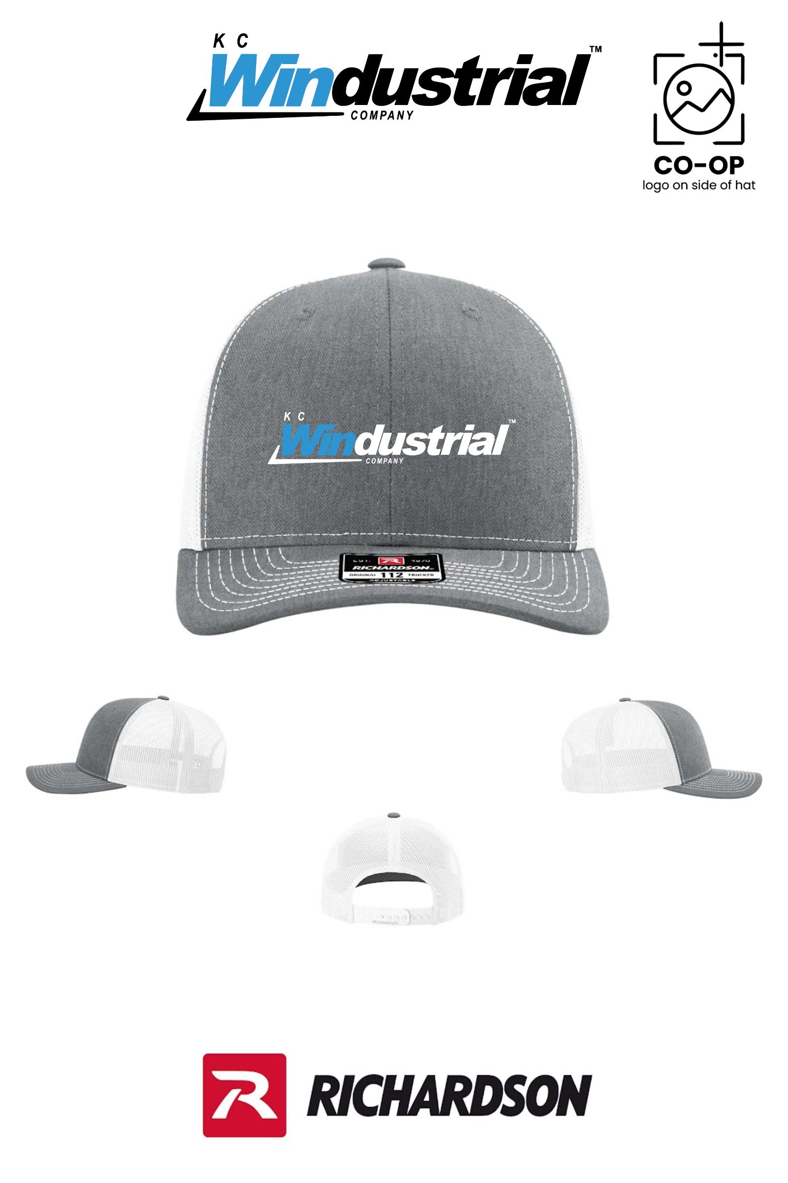 Richardson 112 Trucker Cap - KC Windustrial