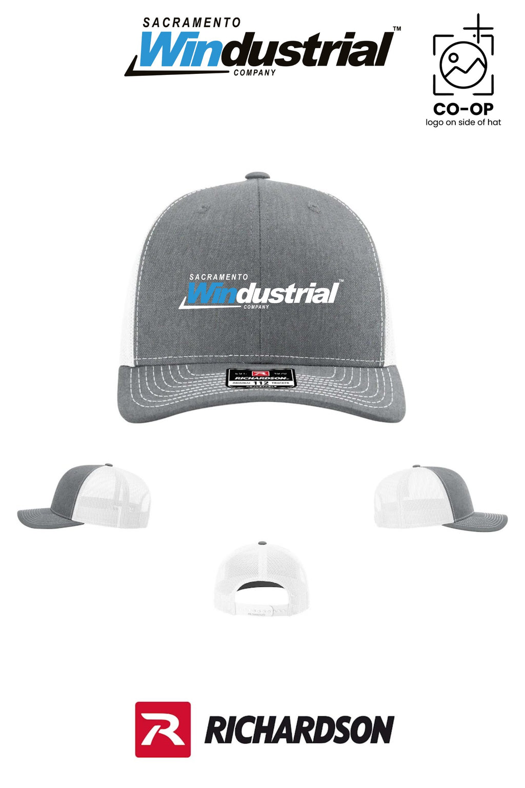 Richardson 112 Trucker Cap - Sacramento Windustrial
