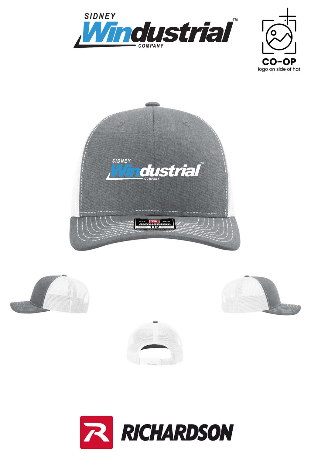 Richardson 112 Trucker Cap - Sidney Windustrial