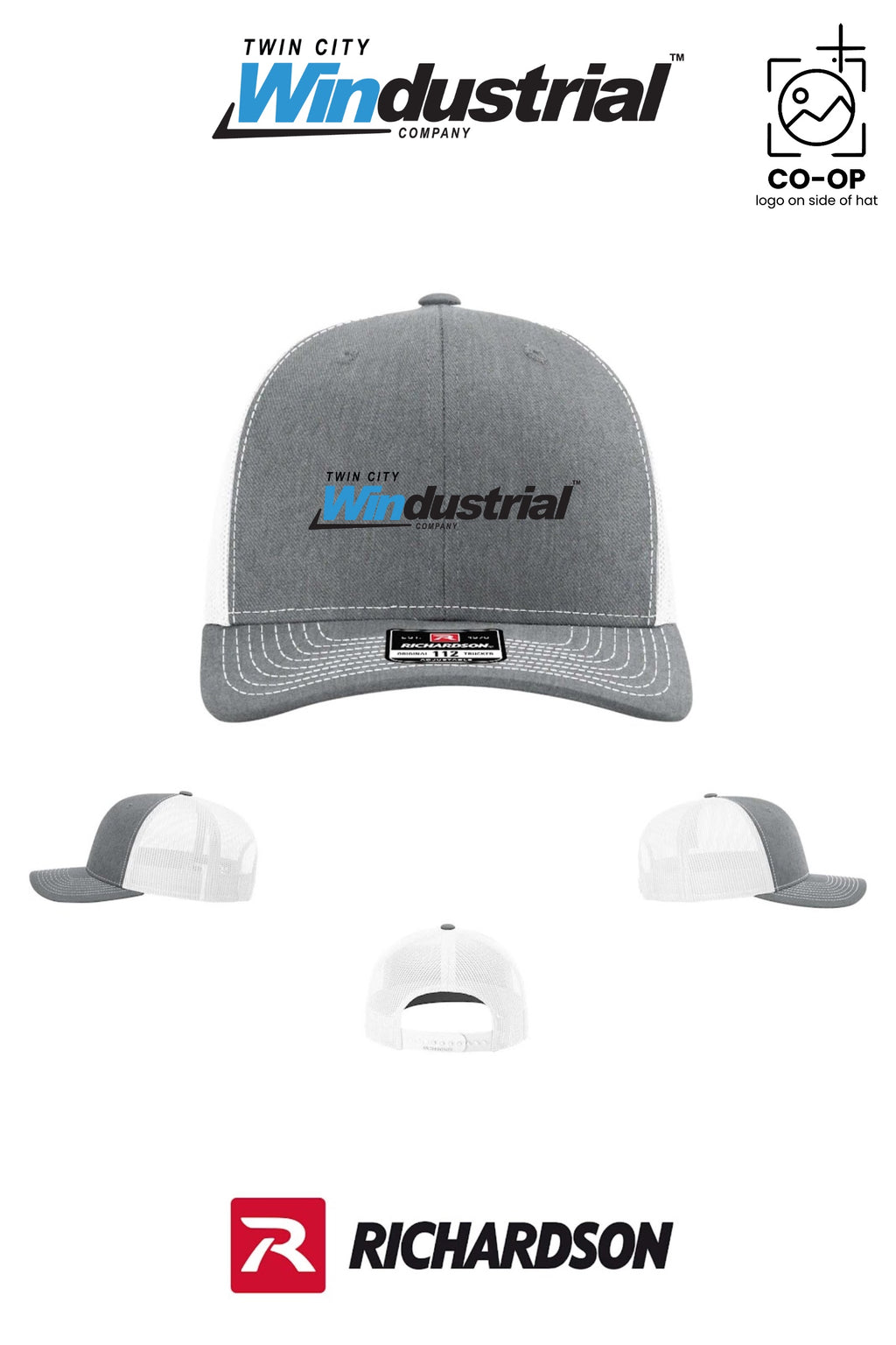 Richardson 112 Trucker Cap - Twin City Windustrial