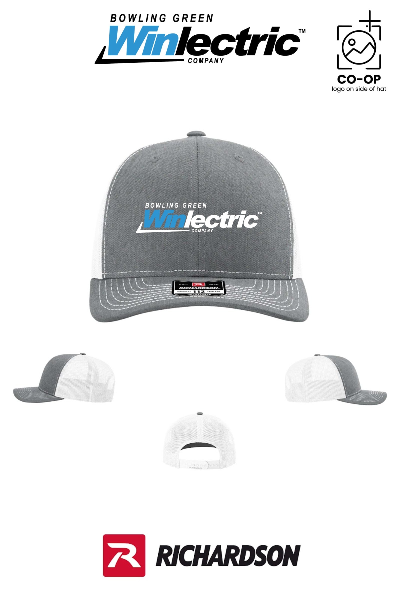 Richardson 112 Trucker Cap - Bowling Green Winlectric