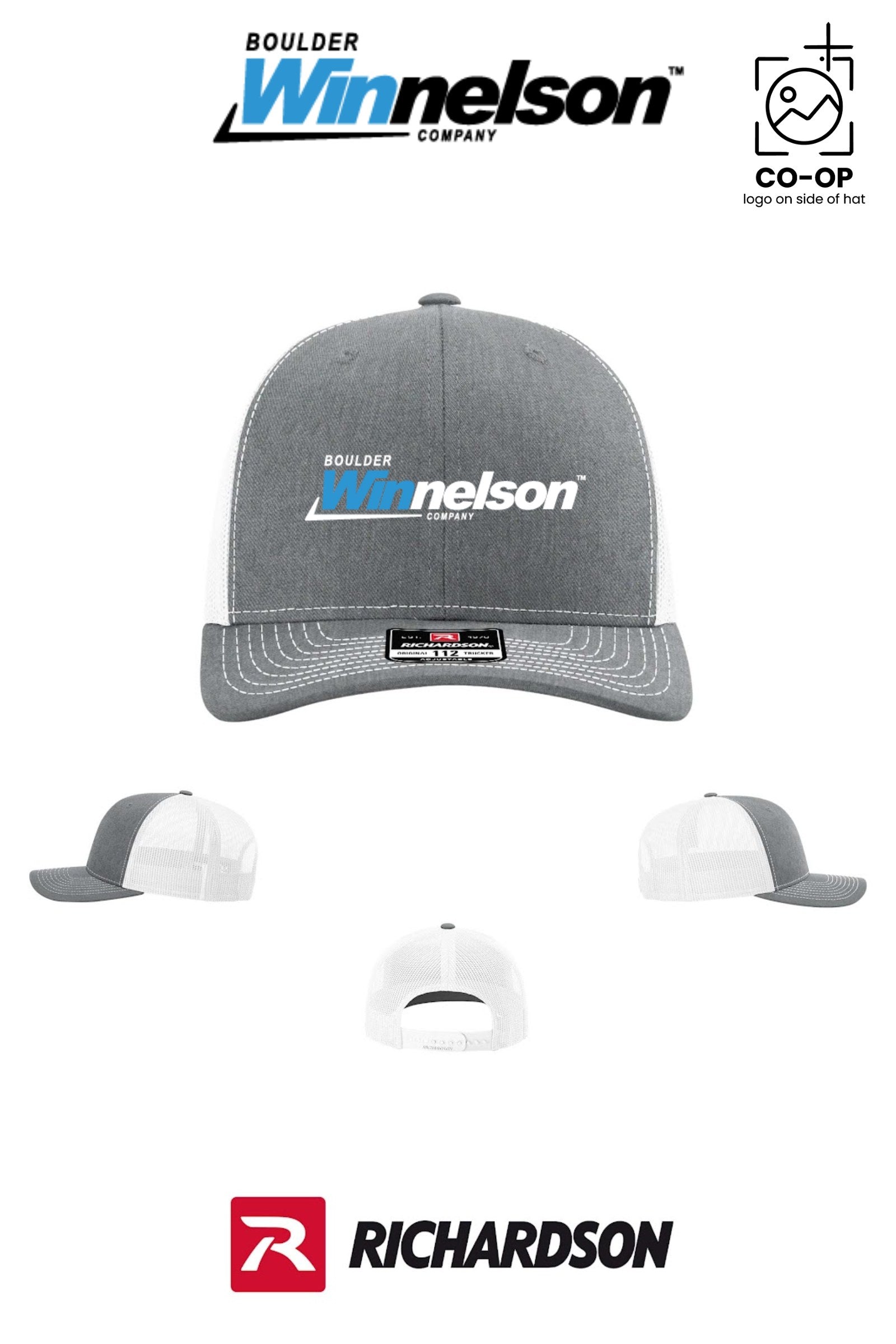 Richardson 112 Trucker Cap - Boulder Winnelson