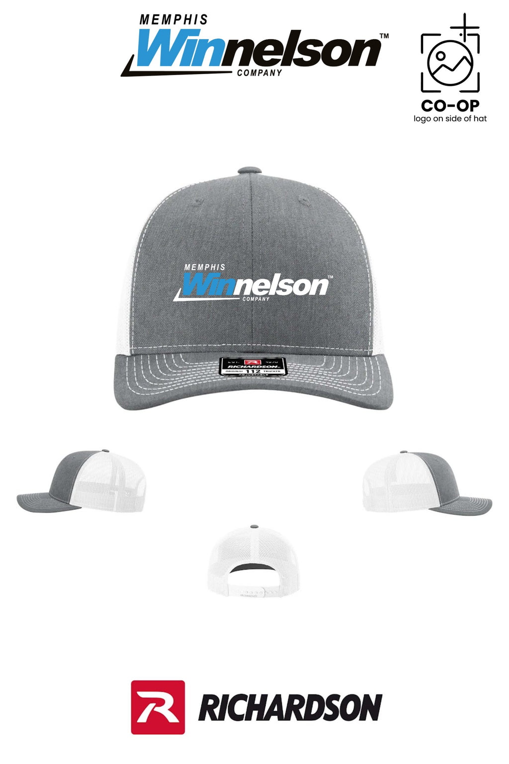 Richardson 112 Trucker Cap - Memphis Winnelson
