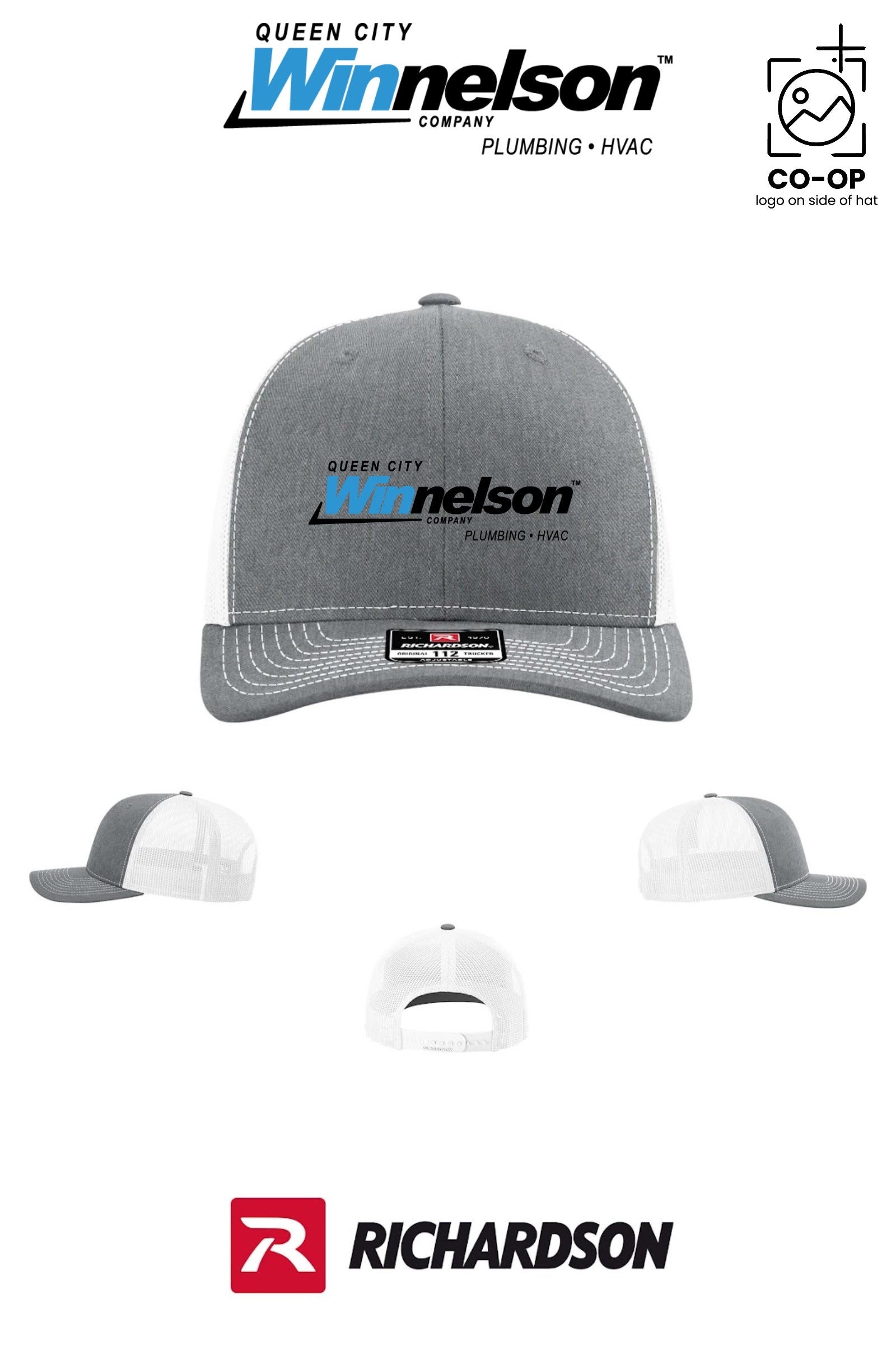 Richardson 112 Trucker Cap - Queen City Winnelson