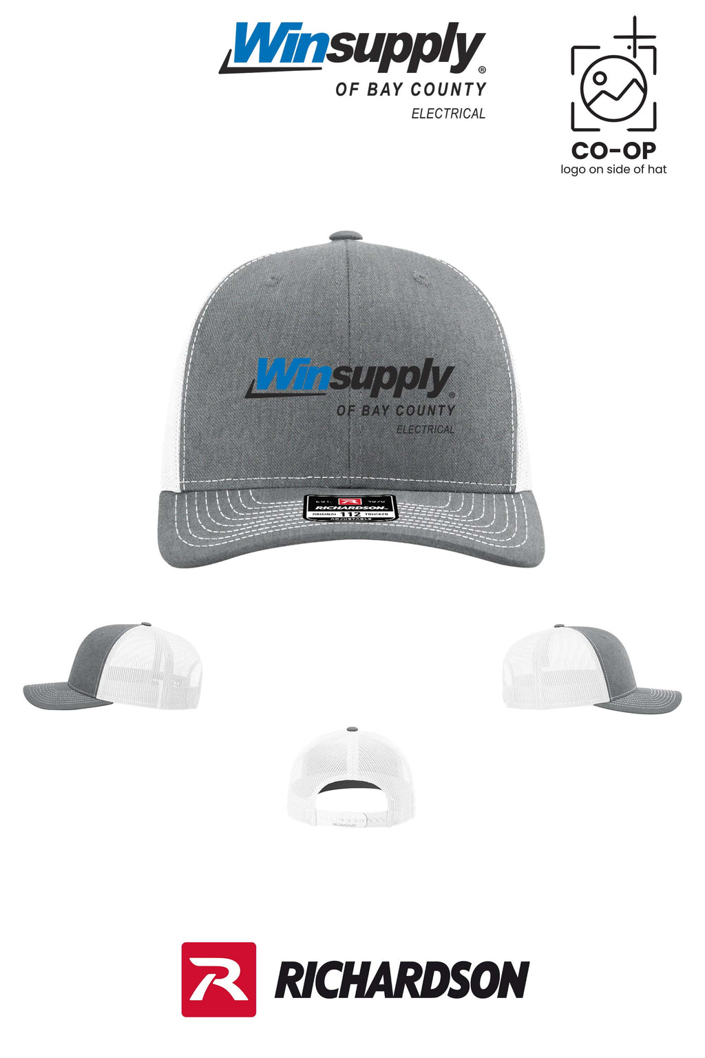 Richardson 112 Trucker Cap - Winsupply Bay County FL