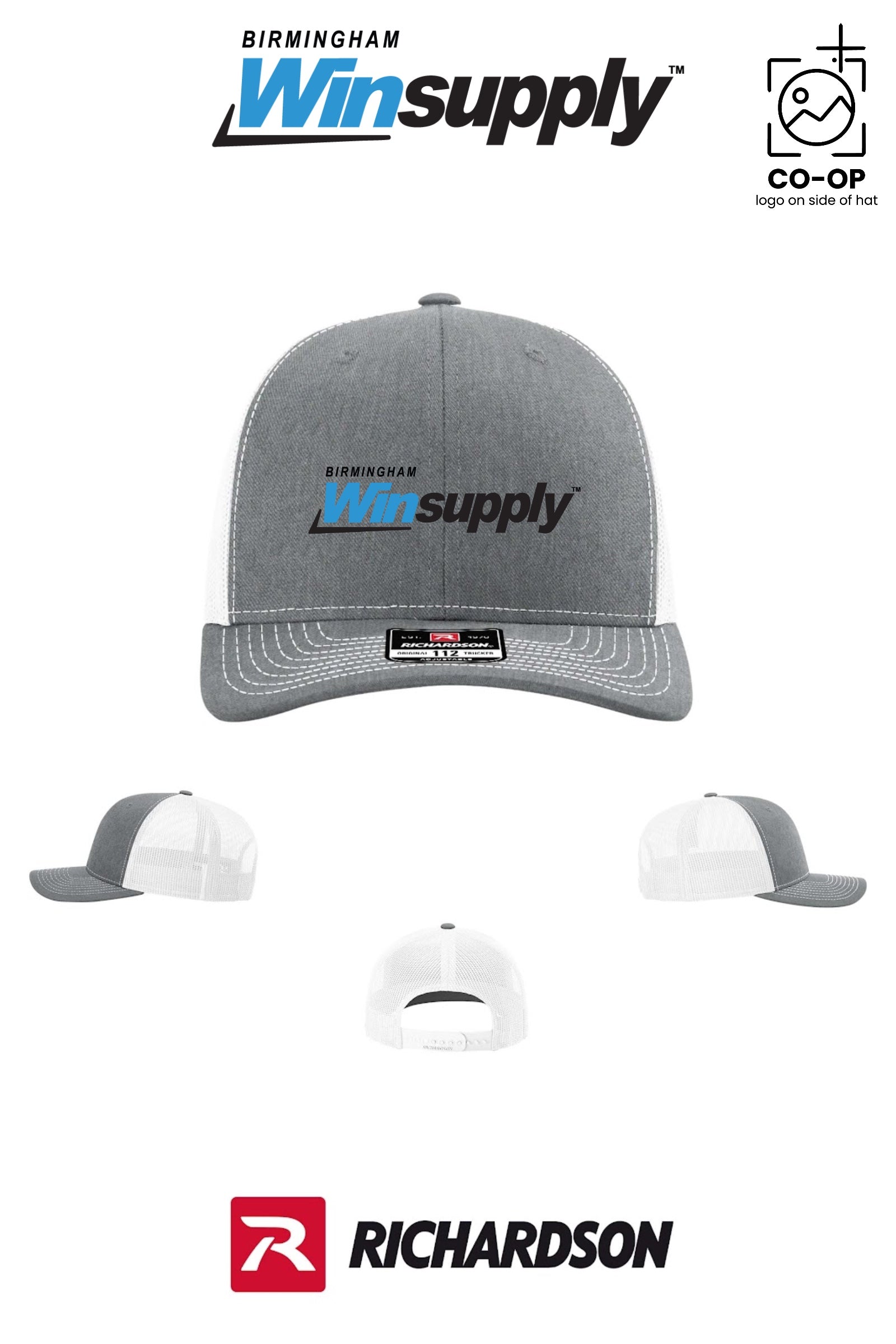 Richardson 112 Trucker Cap - Birmingham Winsupply