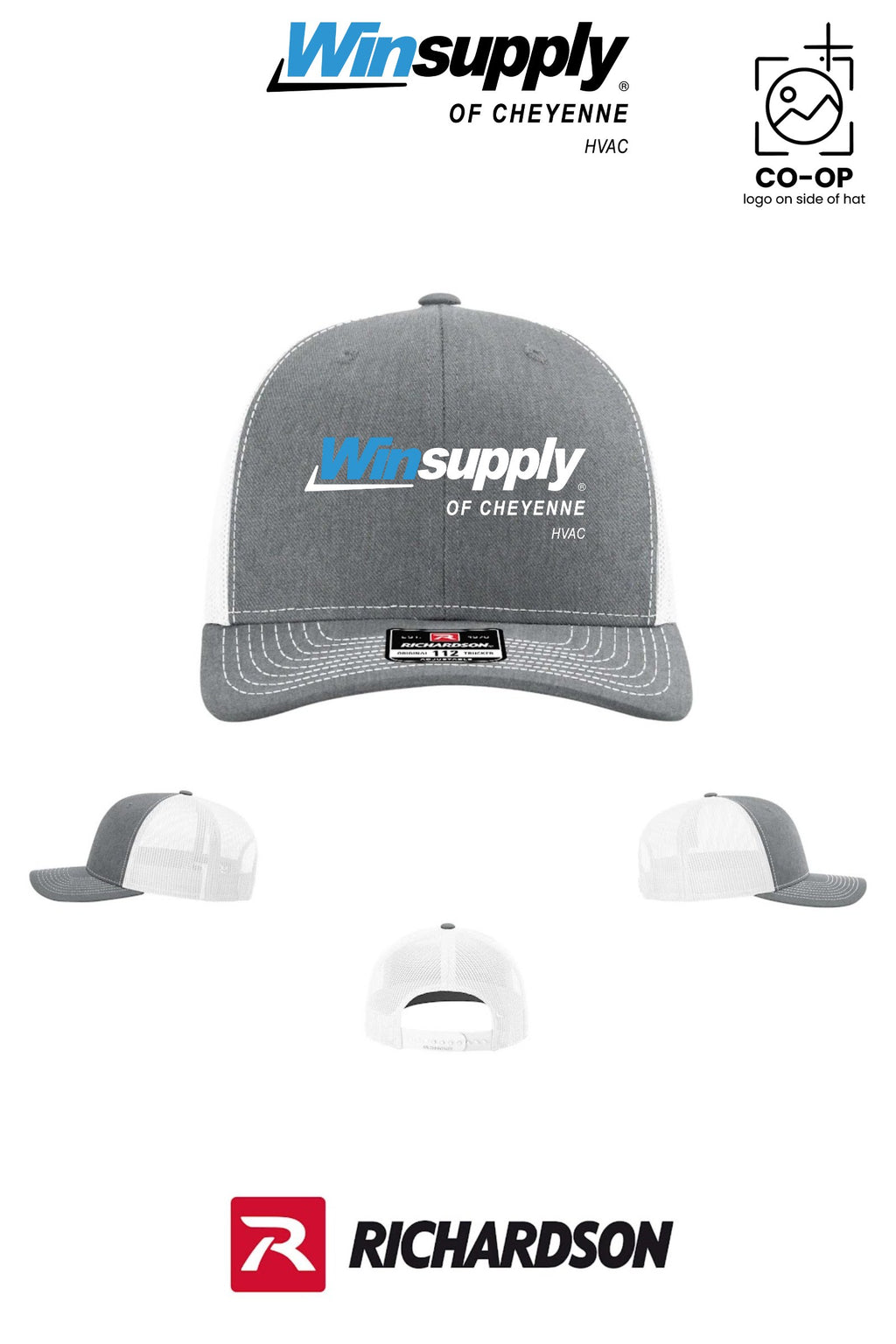 Richardson 112 Trucker Cap - Winsupply of Cheyenne