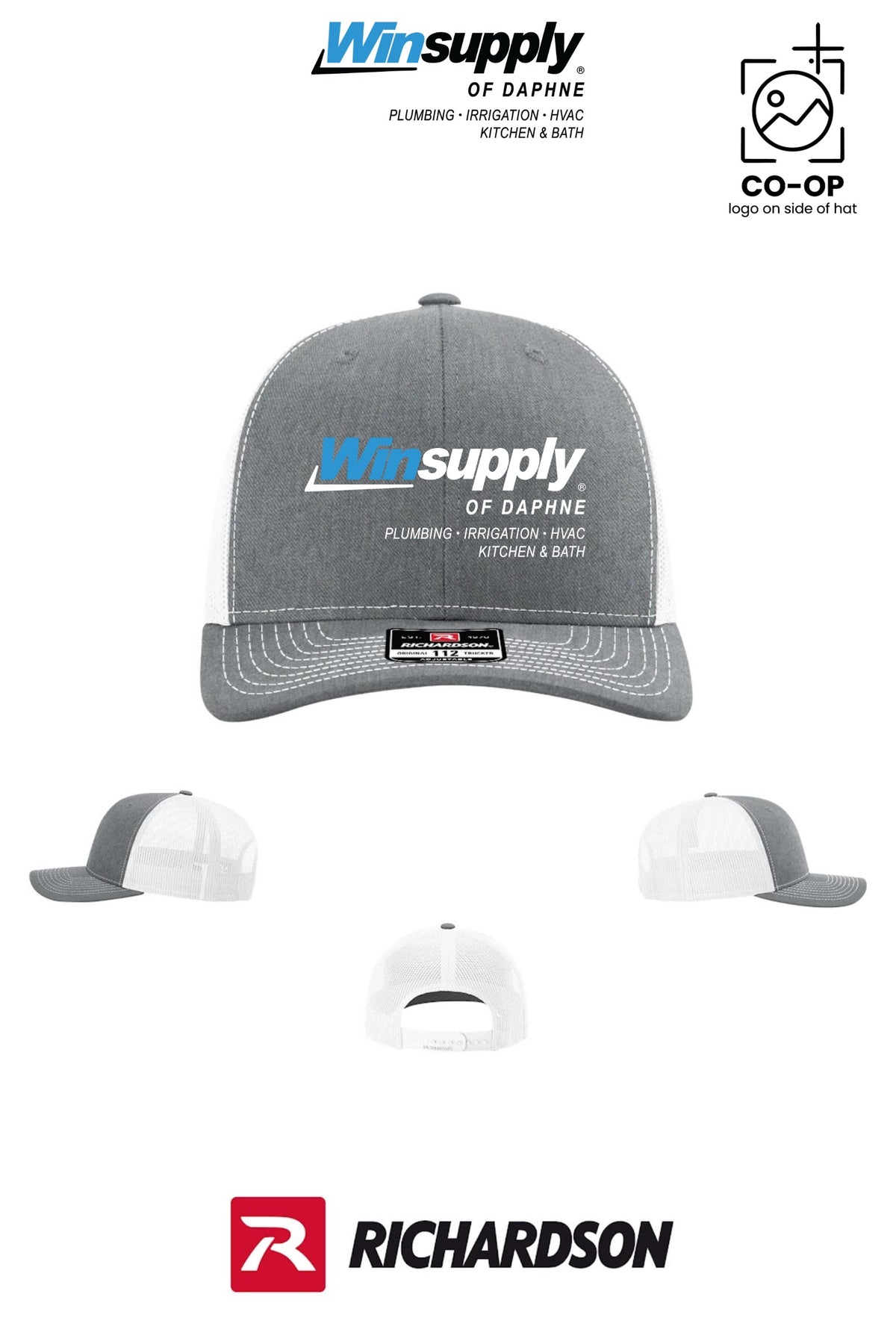 Richardson 112 Trucker Cap - Winsupply of Daphne