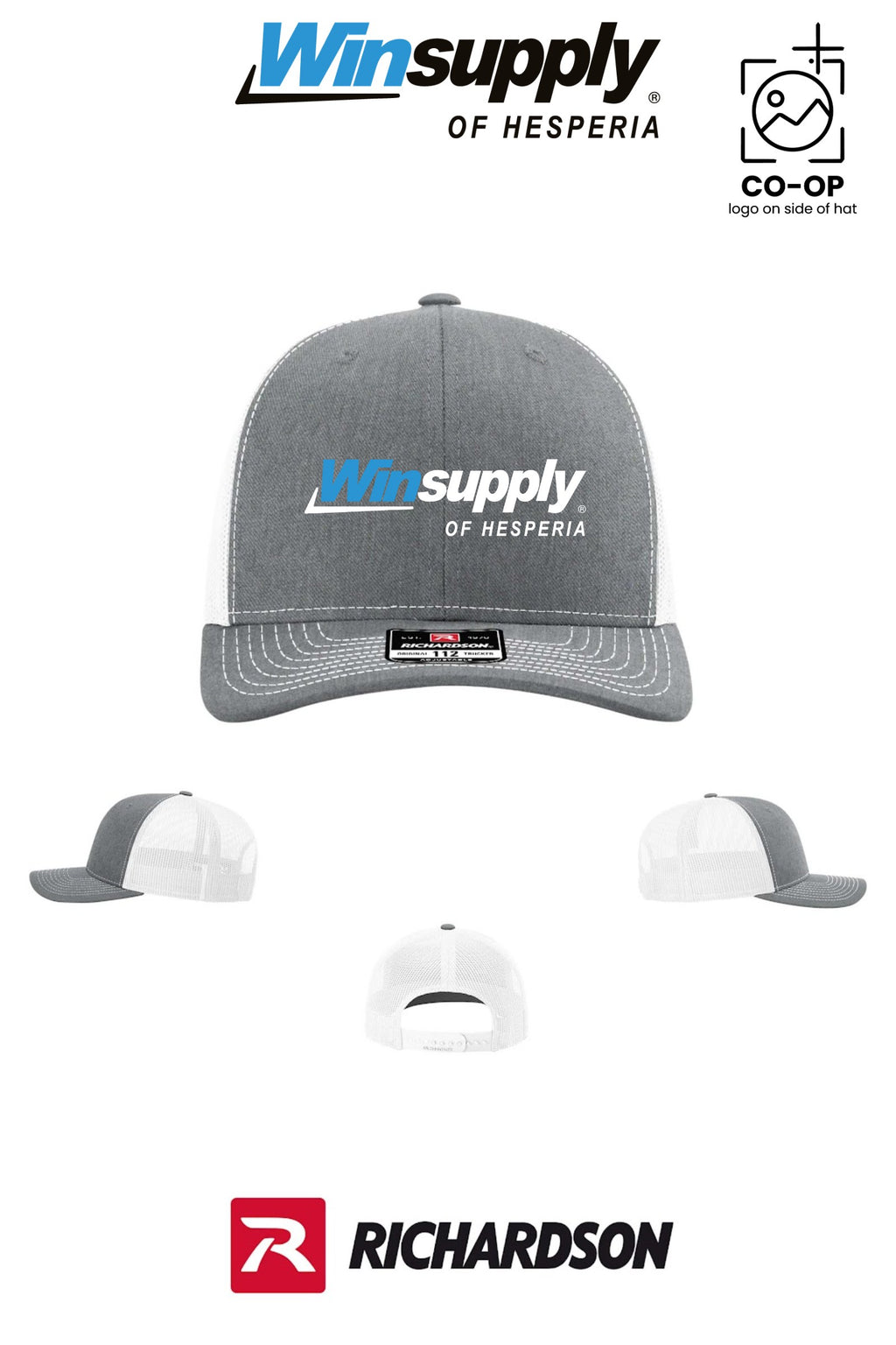 Richardson 112 Trucker Cap - Winsupply of Hesperia