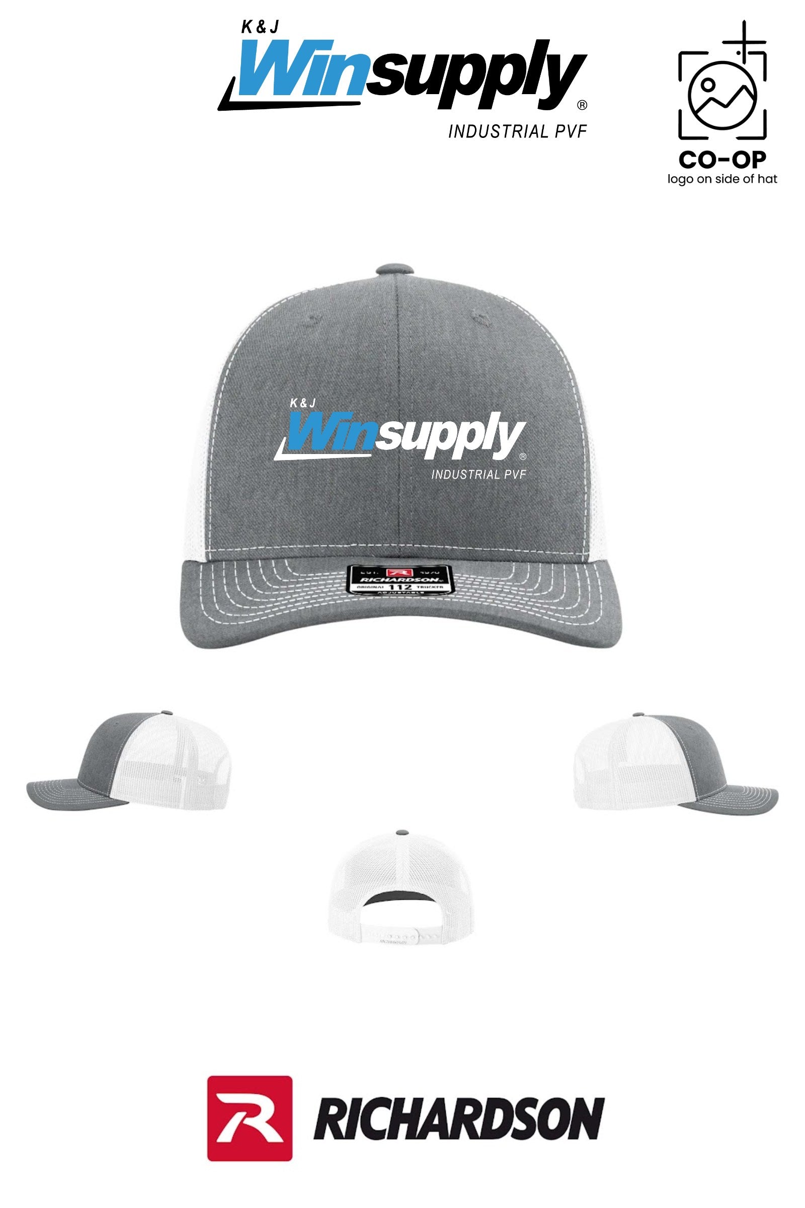 Richardson 112 Trucker Cap - K & J Winsupply, Industrial PVF