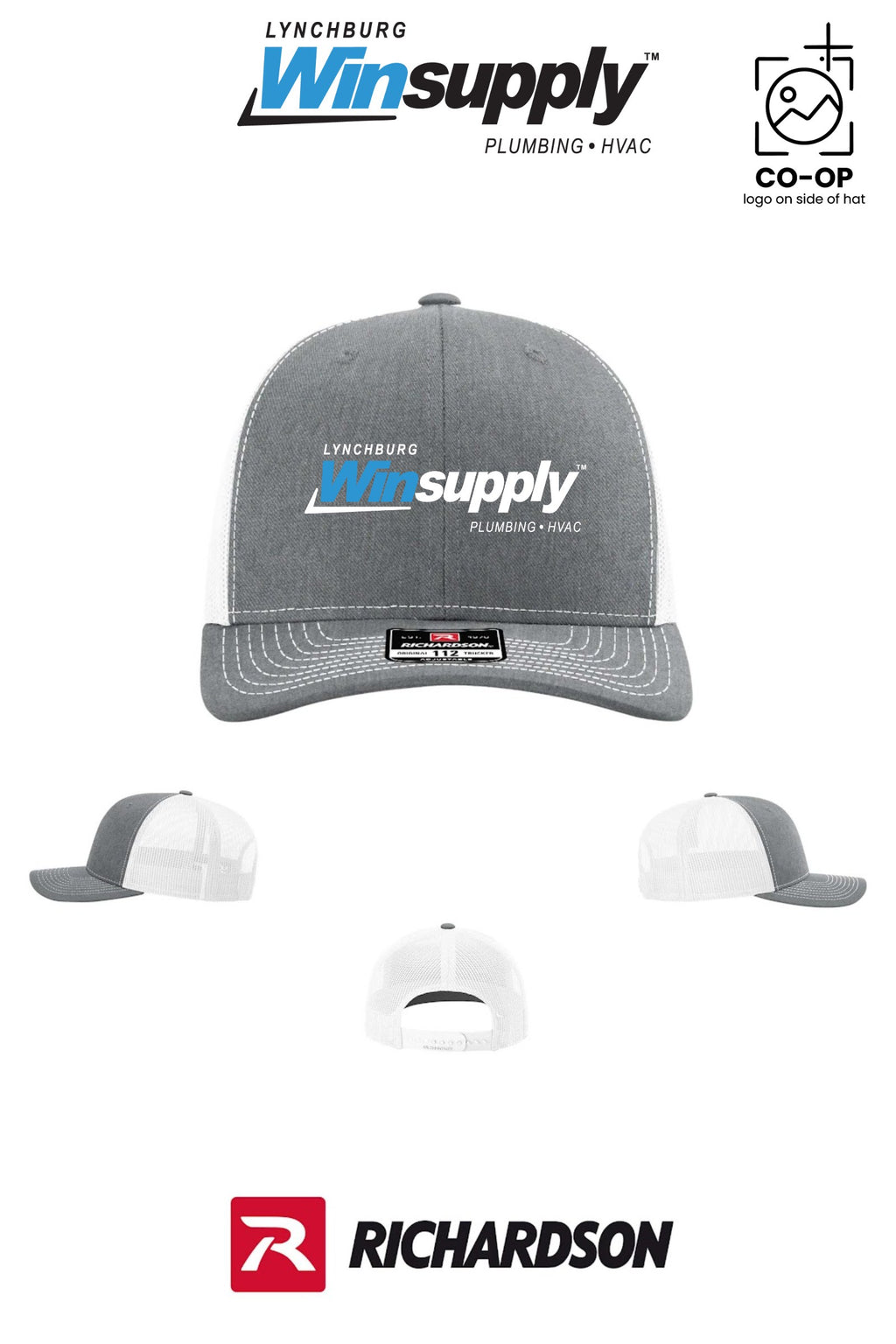 Richardson 112 Trucker Cap - Lynchburg Winsupply