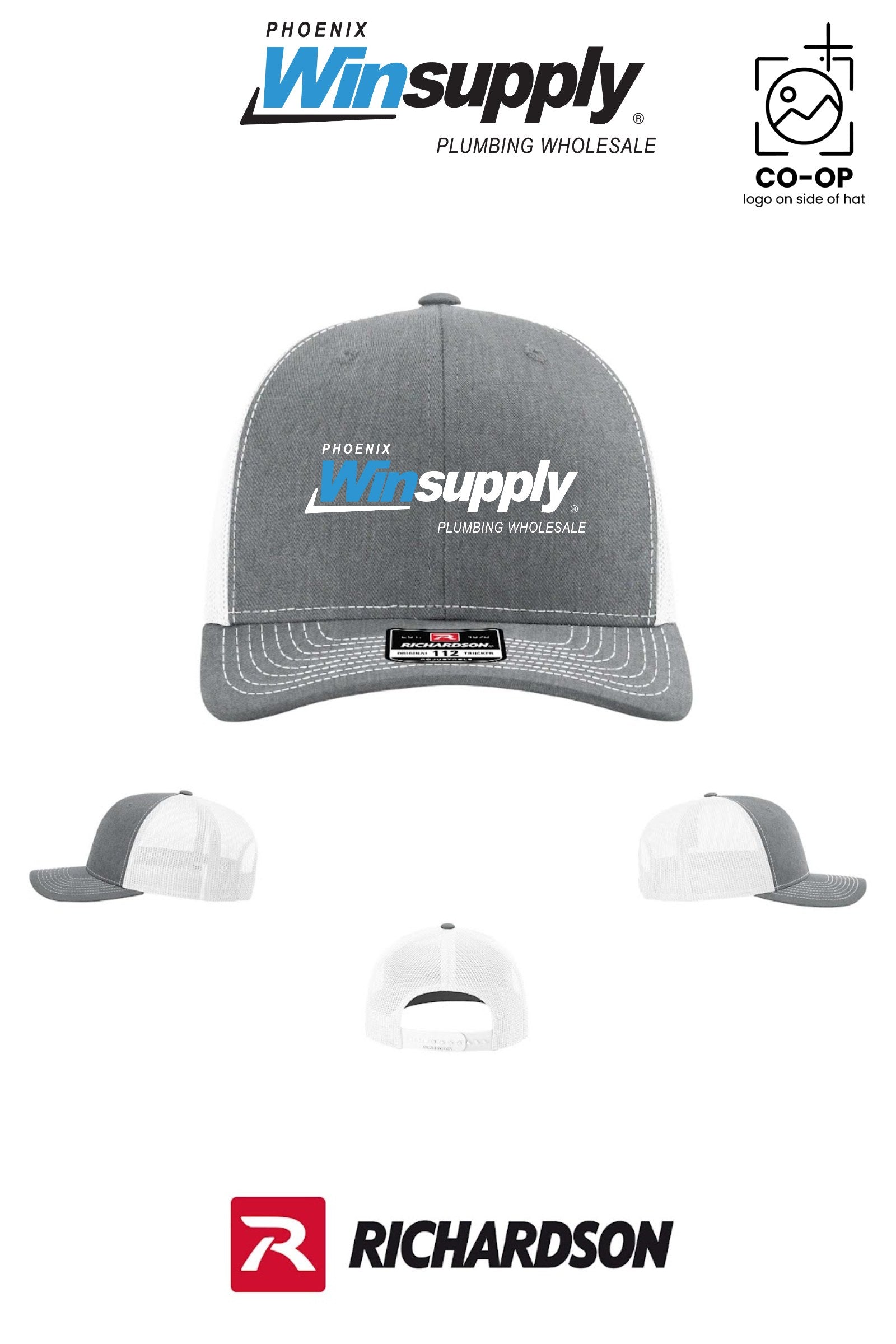 Richardson 112 Trucker Cap - Phoenix Winsupply