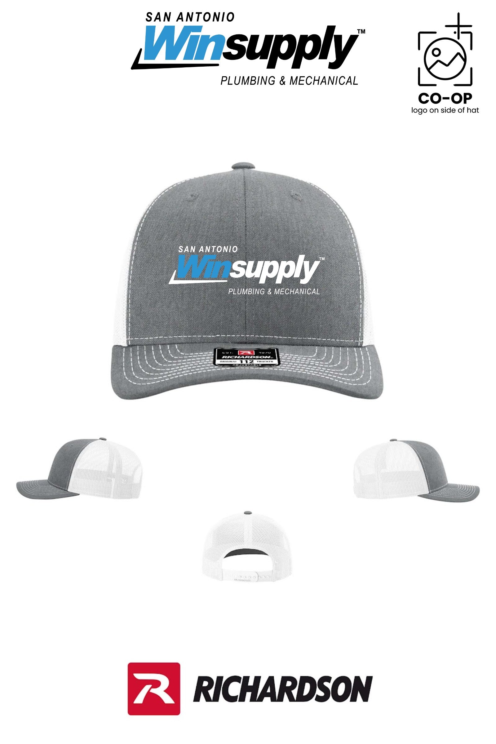 Richardson 112 Trucker Cap - San Antonio Winsupply