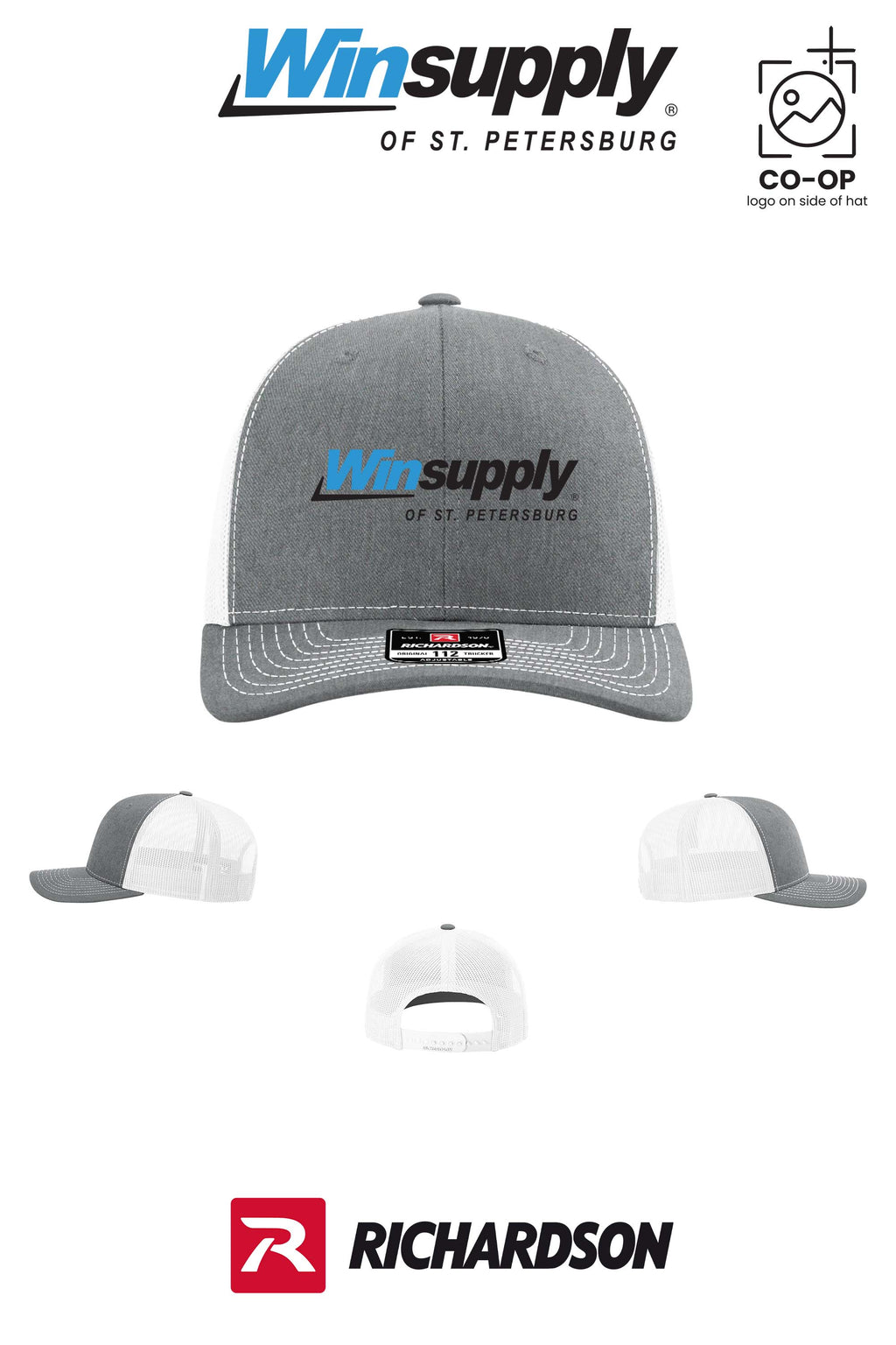 Richardson 112 Trucker Cap - Winsupply of St. Petersburg
