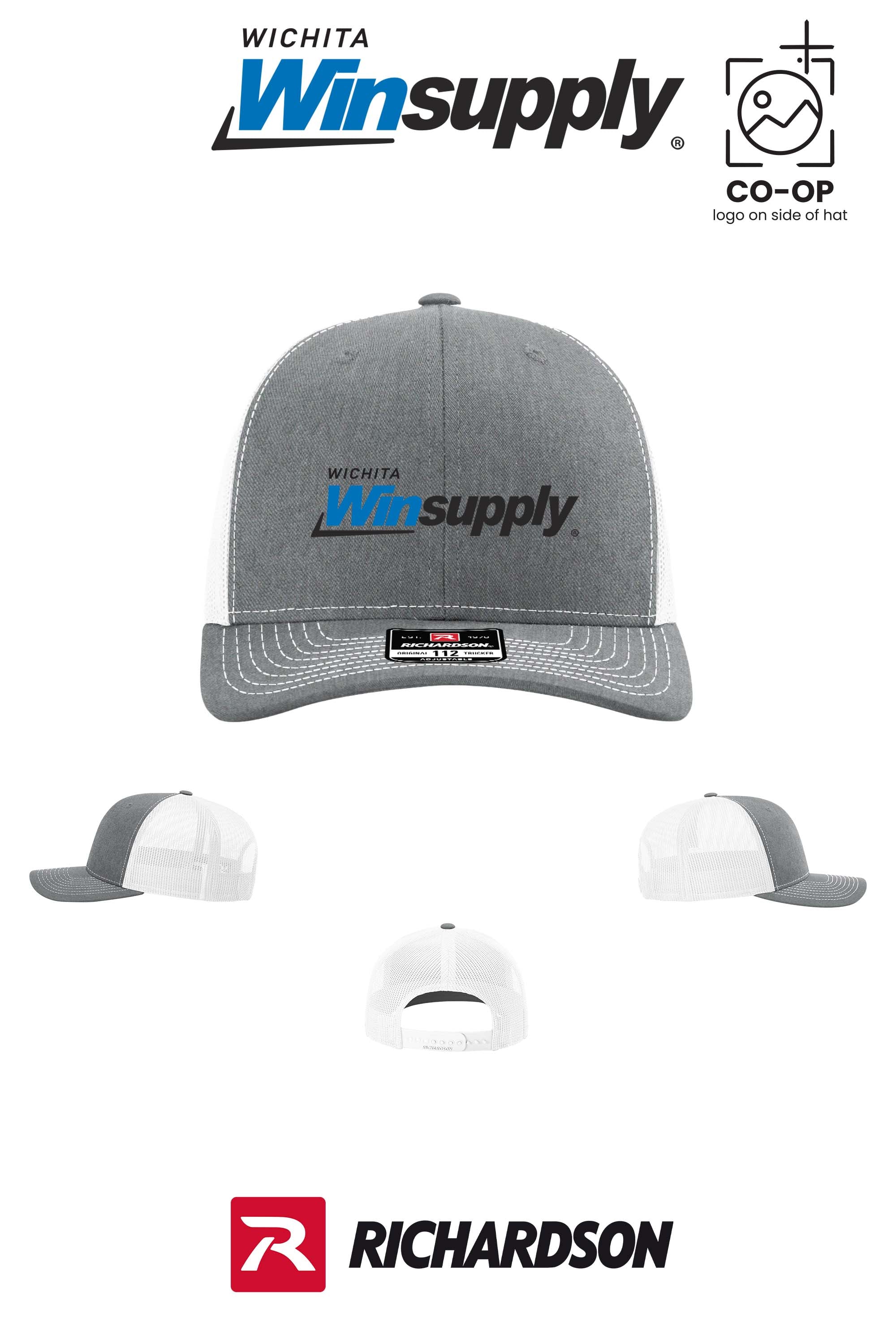 Richardson 112 Trucker Cap - Wichita Winsupply