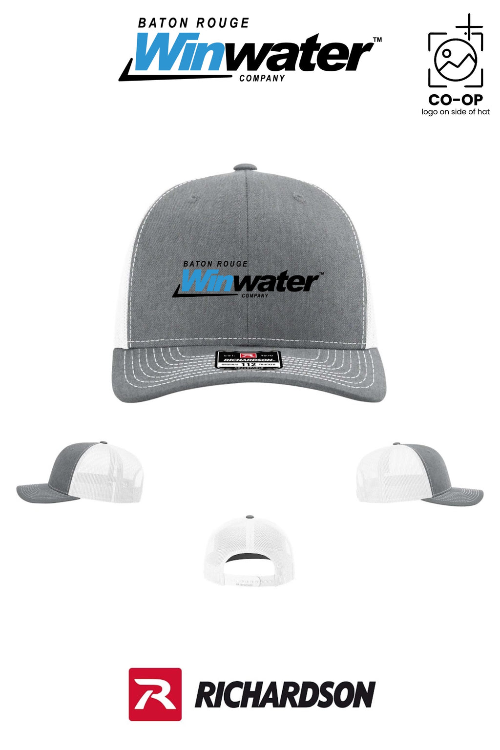 Richardson 112 Trucker Cap - Baton Rouge Winwater