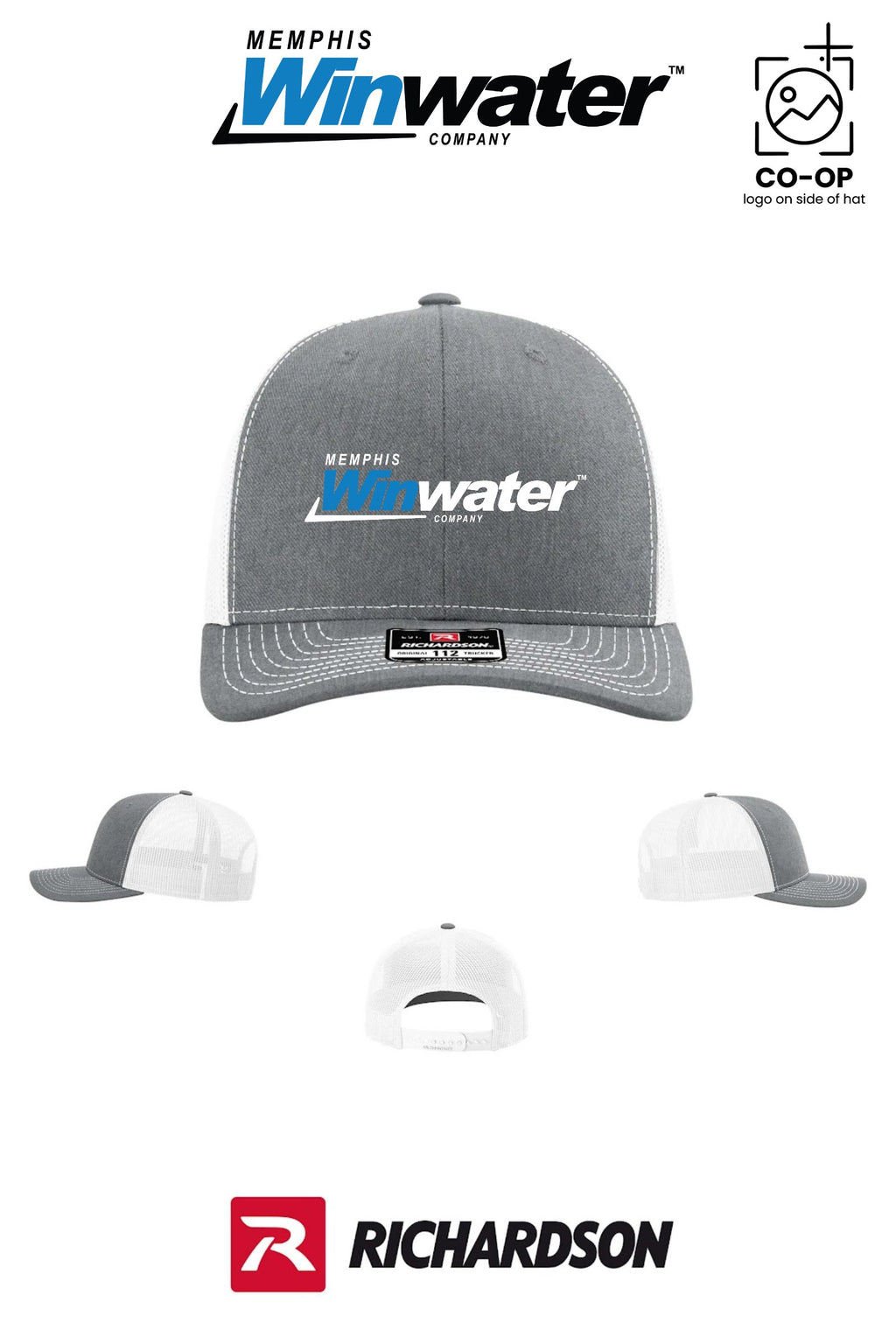 Richardson 112 Trucker Cap - Memphis Winwater