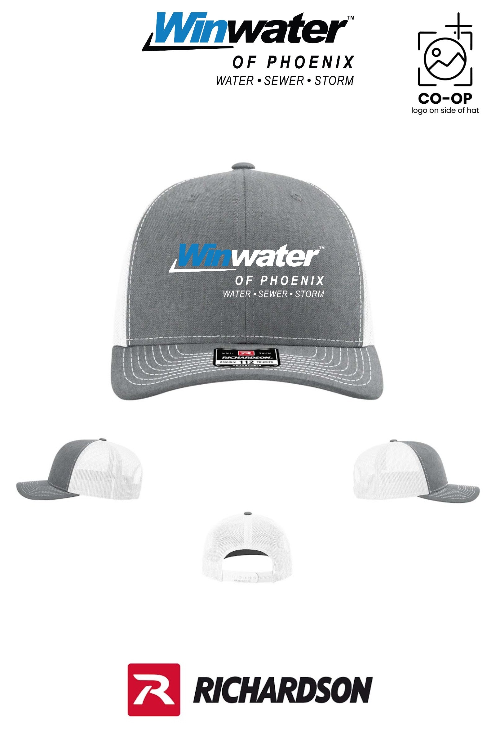 Richardson 112 Trucker Cap - Winwater of Phoenix