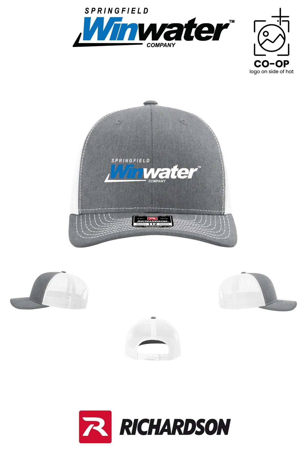 Richardson 112 Trucker Cap - Springfield Winwater