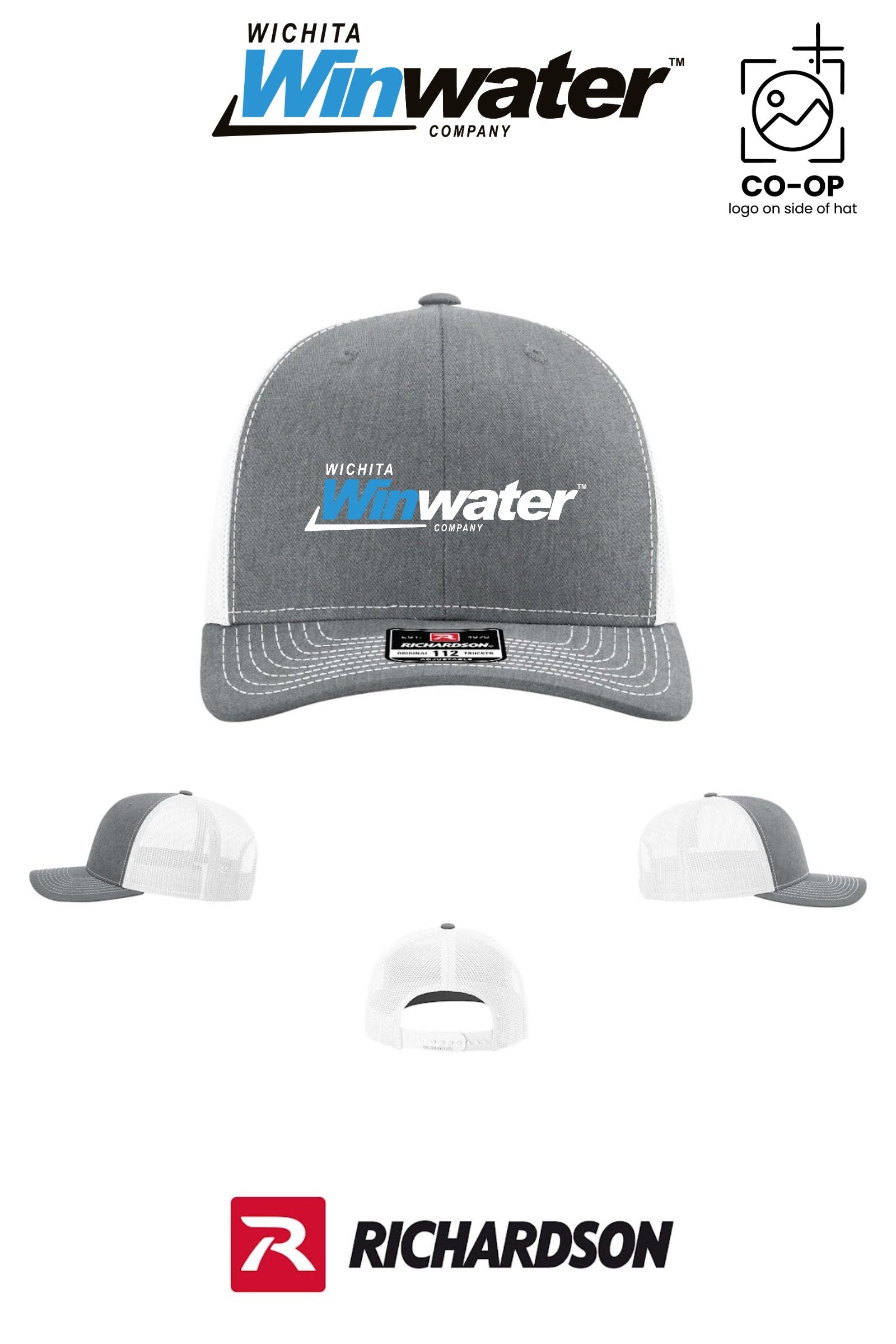 Richardson 112 Trucker Cap - Wichita Winwater