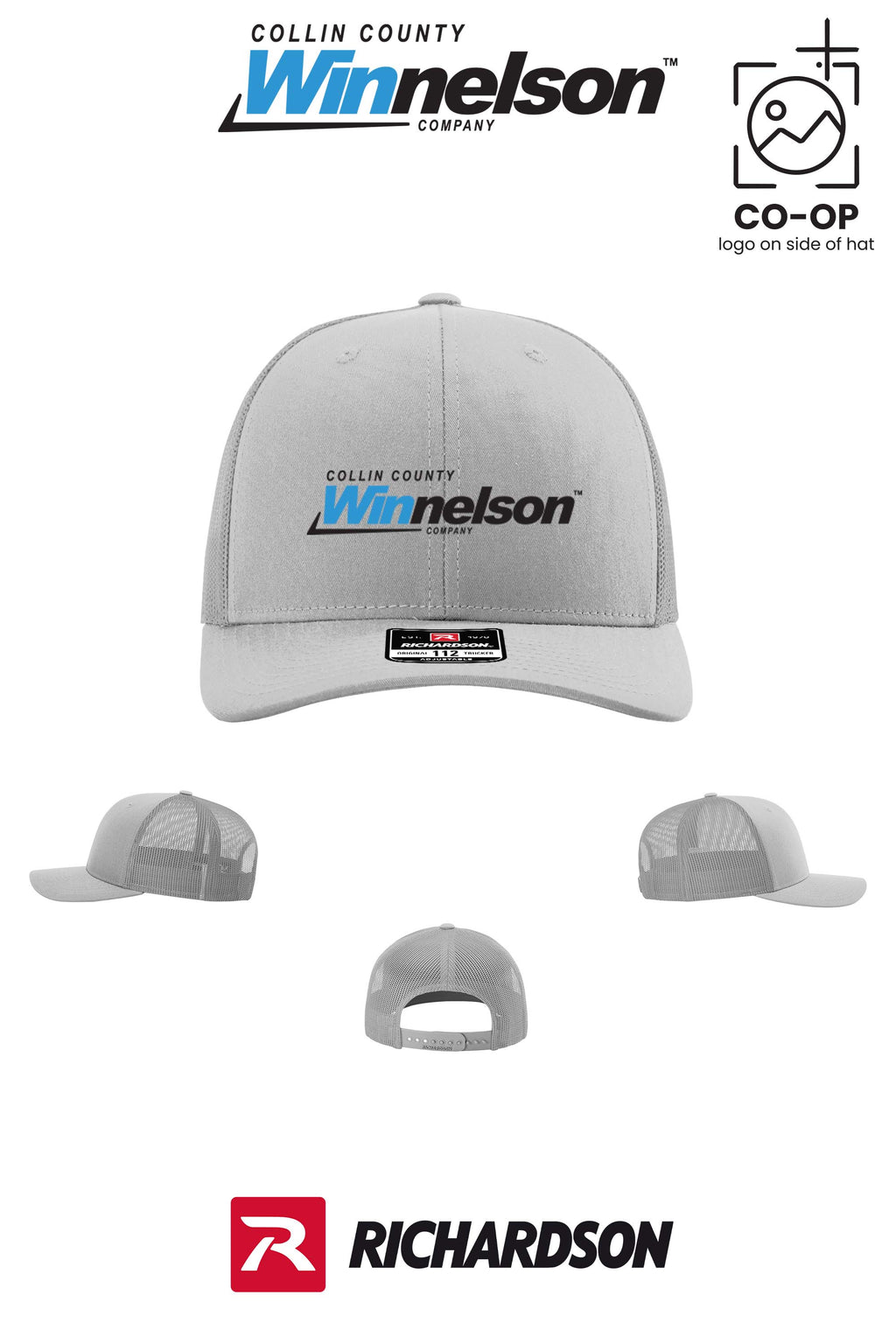 Richardson 112 Trucker Cap - Collin County Winnelson