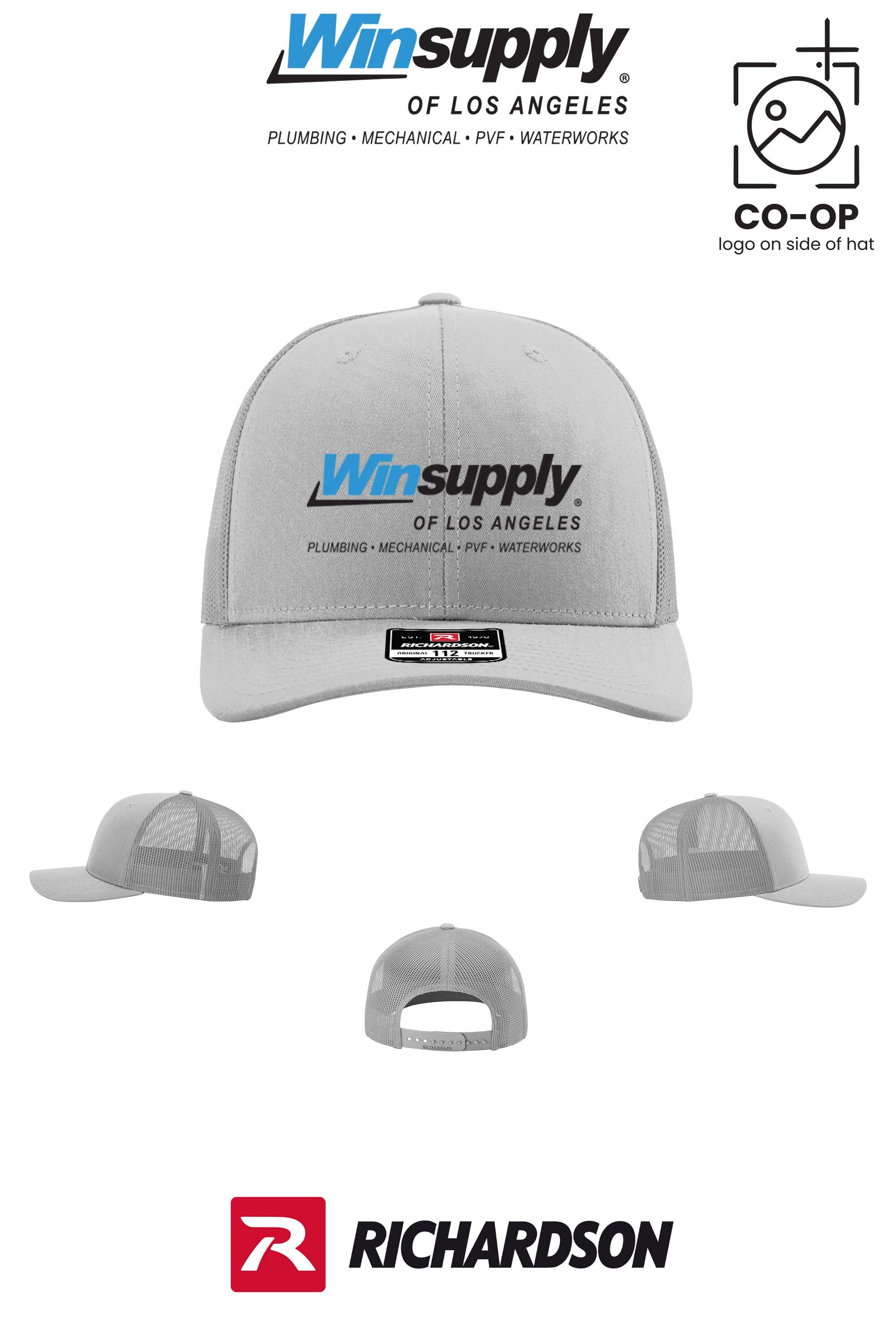 Richardson 112 Trucker Cap - Winsupply of Los Angeles