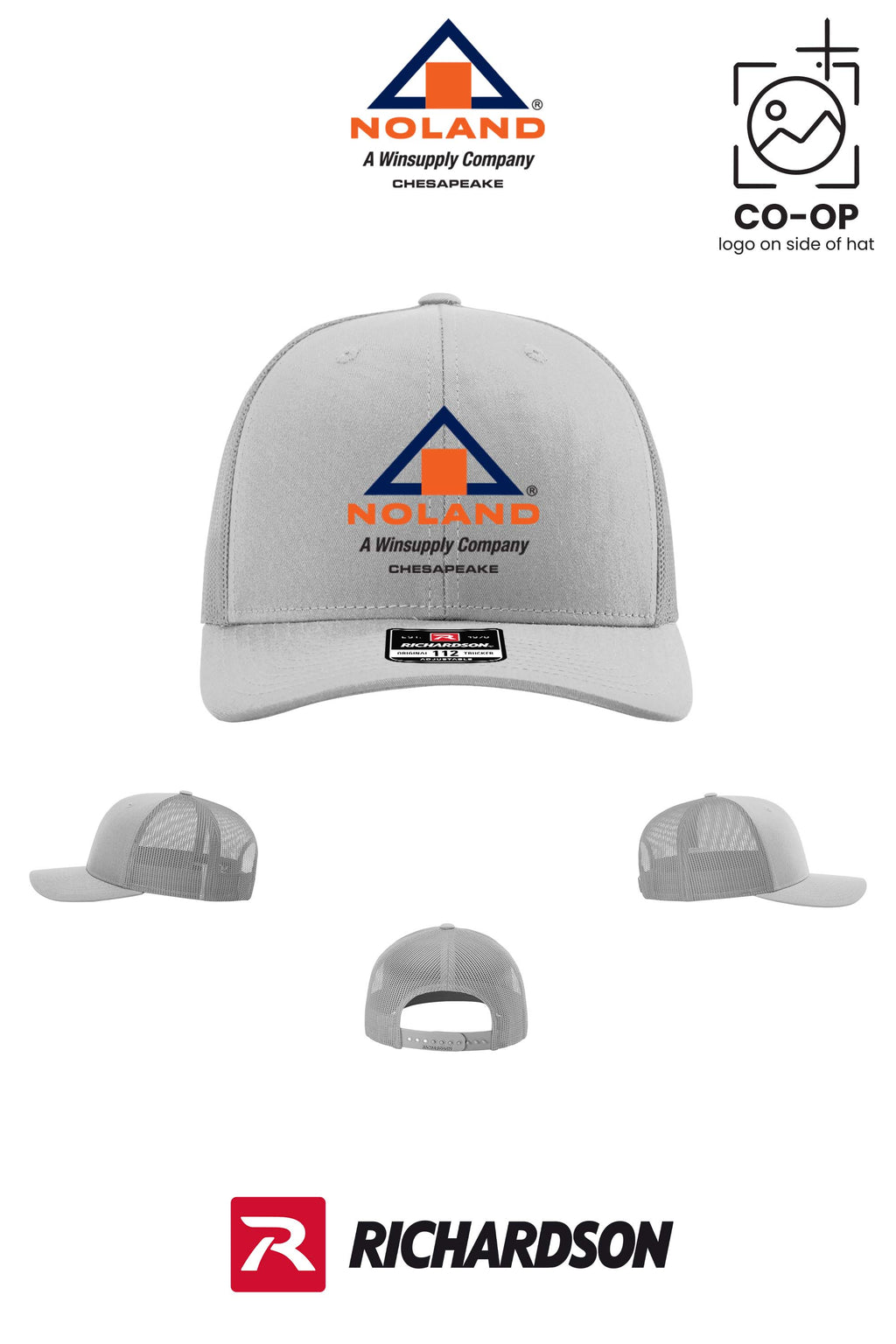 Richardson 112 Trucker Cap - Noland Company Chesapeake