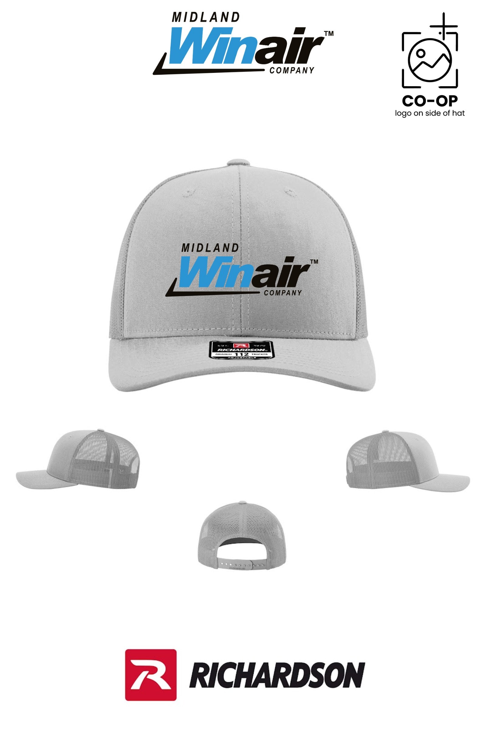 Richardson 112 Trucker Cap - Midland Winair