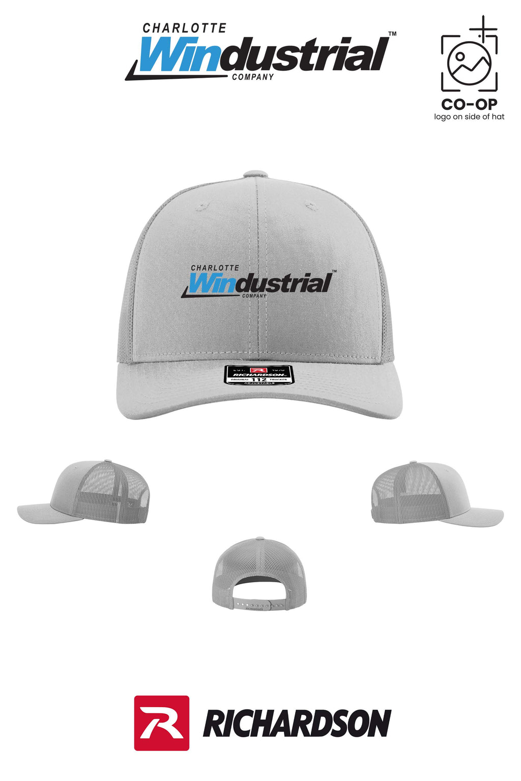Richardson 112 Trucker Cap - Charlotte Windustrial
