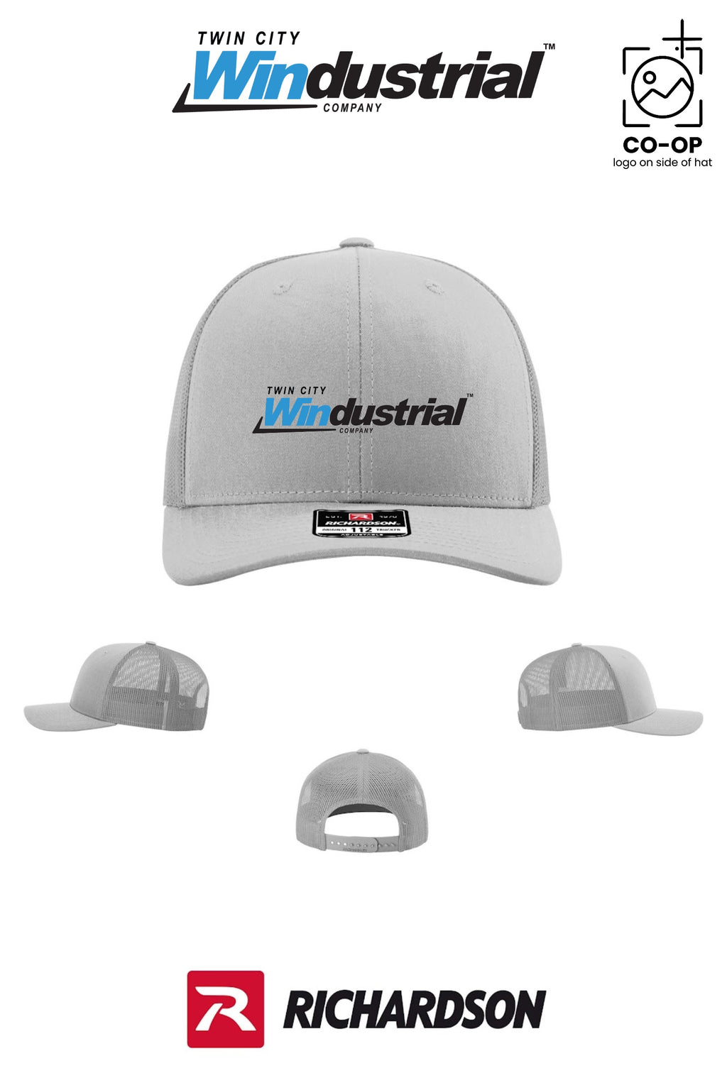 Richardson 112 Trucker Cap - Twin City Windustrial