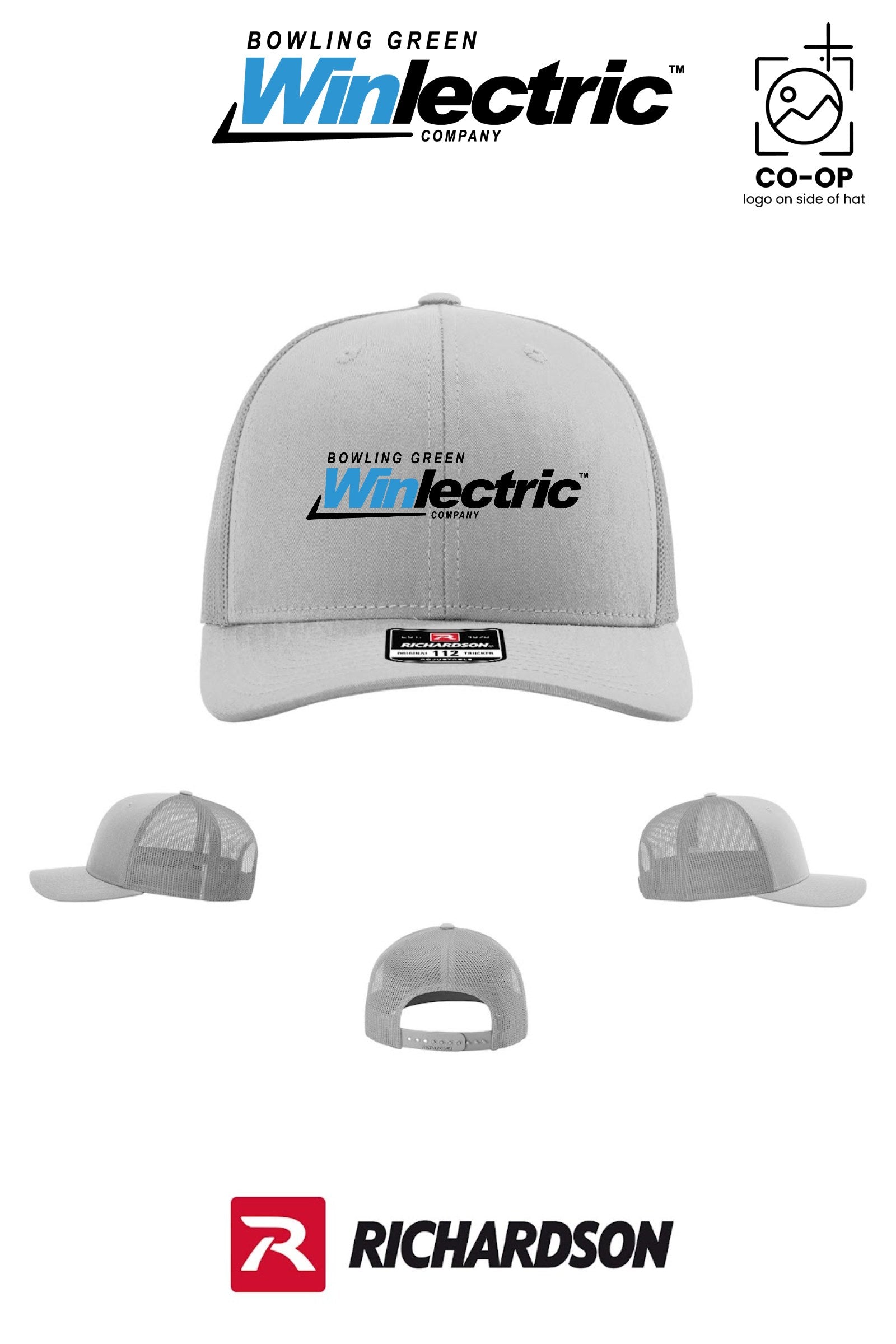 Richardson 112 Trucker Cap - Bowling Green Winlectric