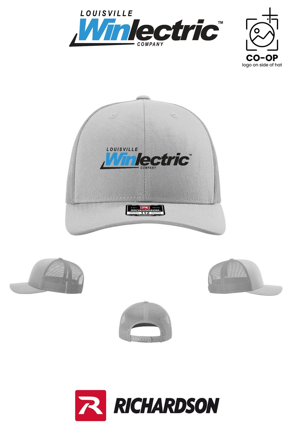 Richardson 112 Trucker Cap - Louisville Winlectric