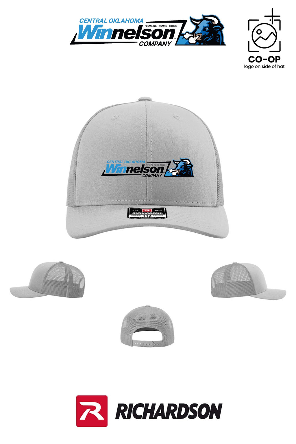 Richardson 112 Trucker Cap - Winnelson Central Oklahoma