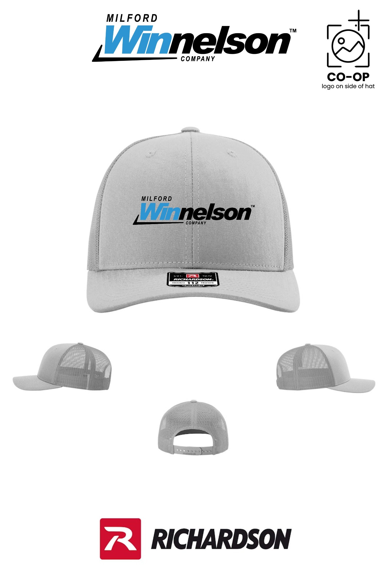 Richardson 112 Trucker Cap - Milford Winnelson