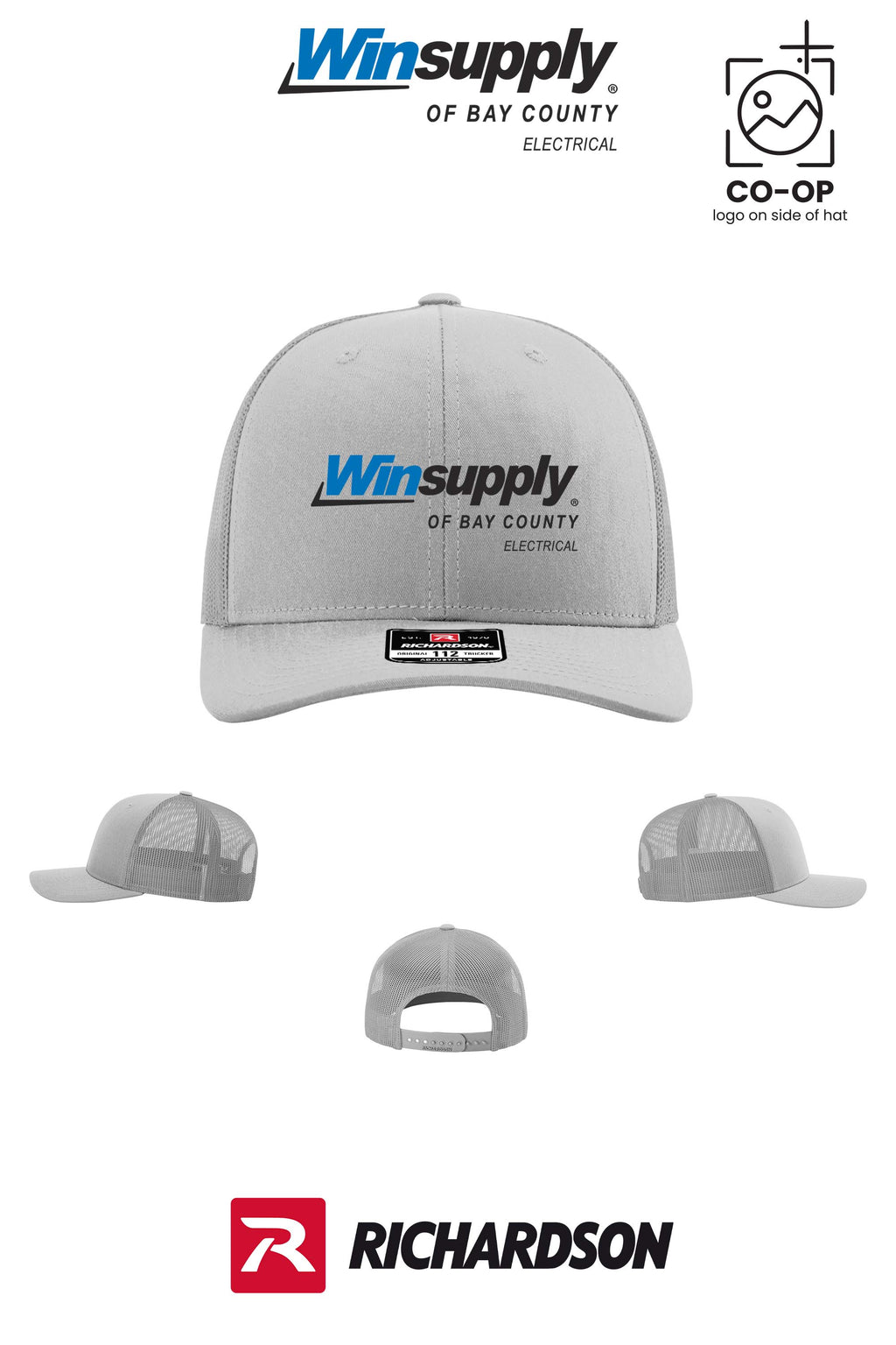 Richardson 112 Trucker Cap - Winsupply Bay County FL