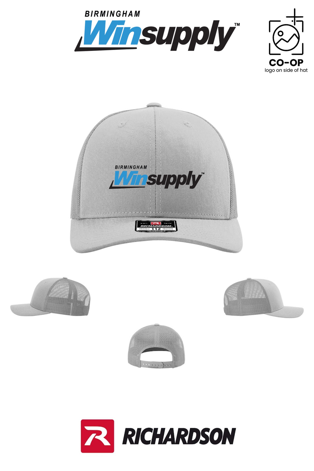 Richardson 112 Trucker Cap - Birmingham Winsupply
