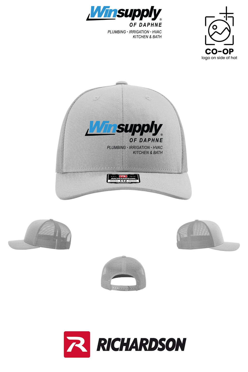 Richardson 112 Trucker Cap - Winsupply of Daphne