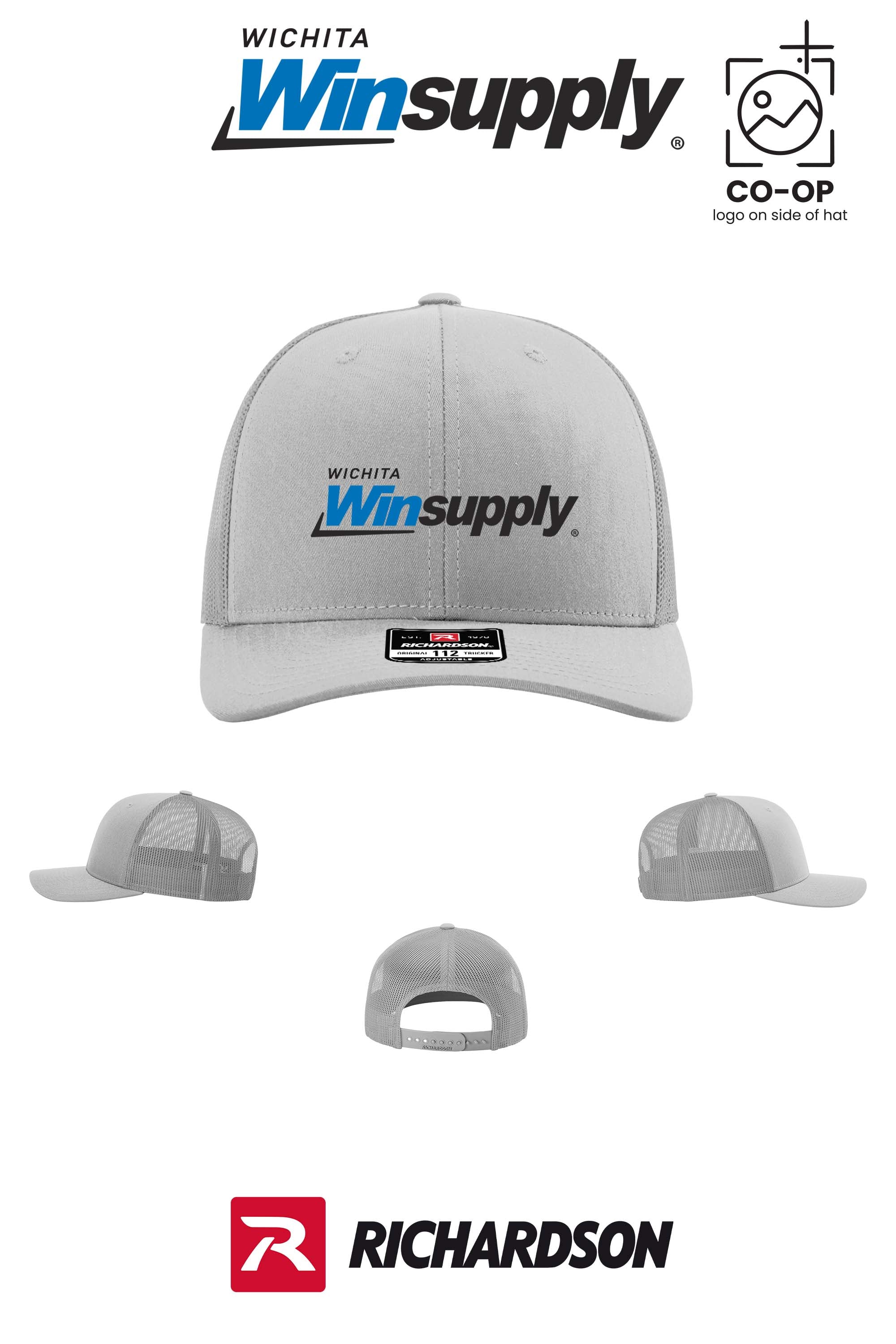Richardson 112 Trucker Cap - Wichita Winsupply