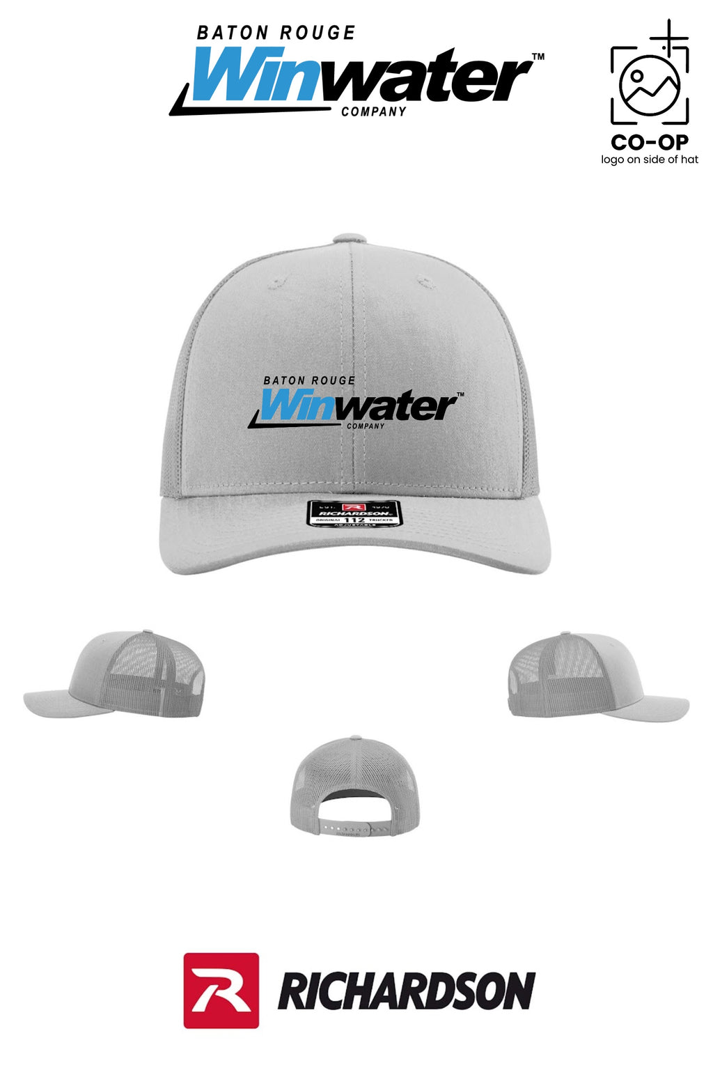 Richardson 112 Trucker Cap - Baton Rouge Winwater