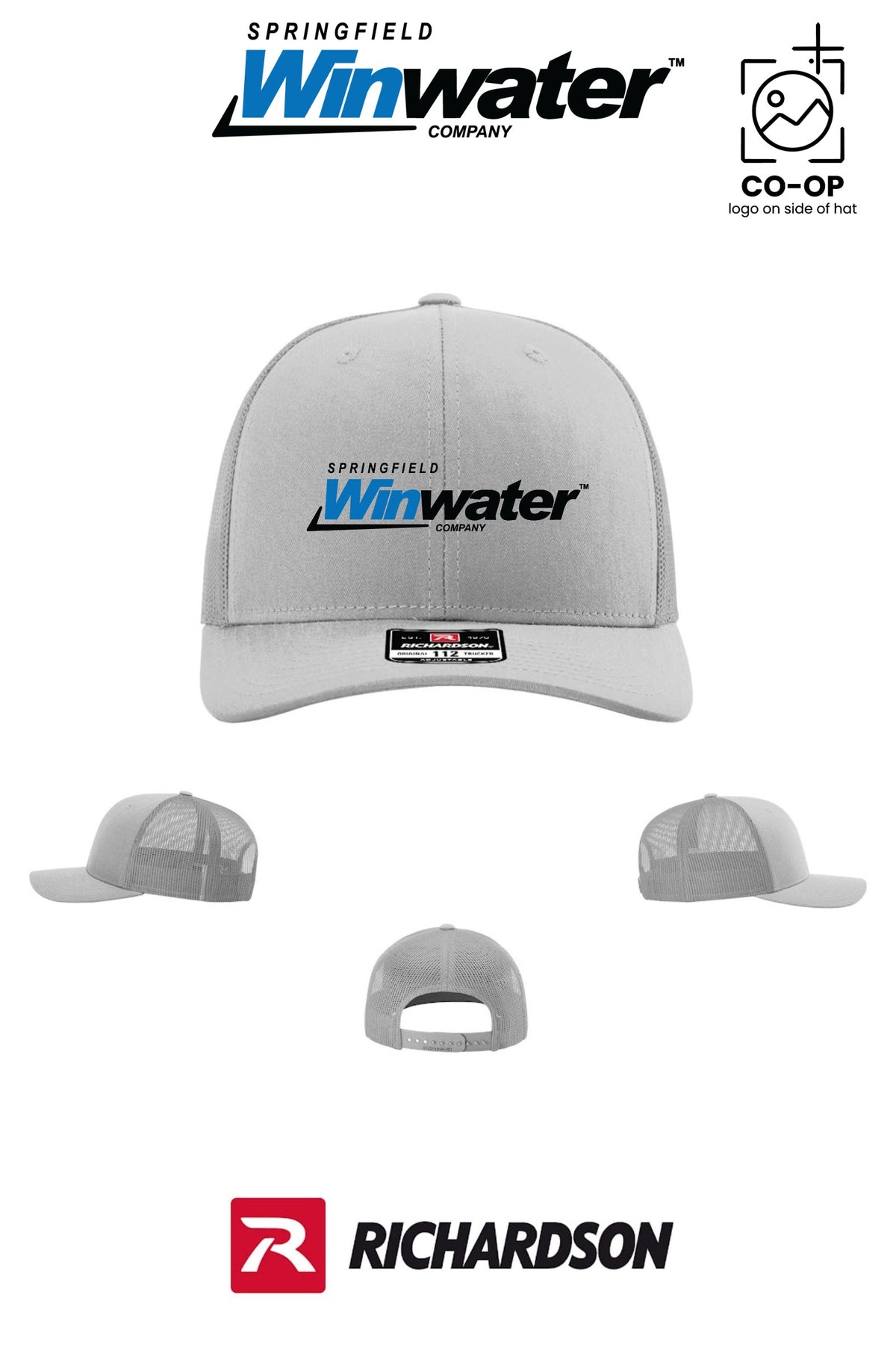 Richardson 112 Trucker Cap - Springfield Winwater