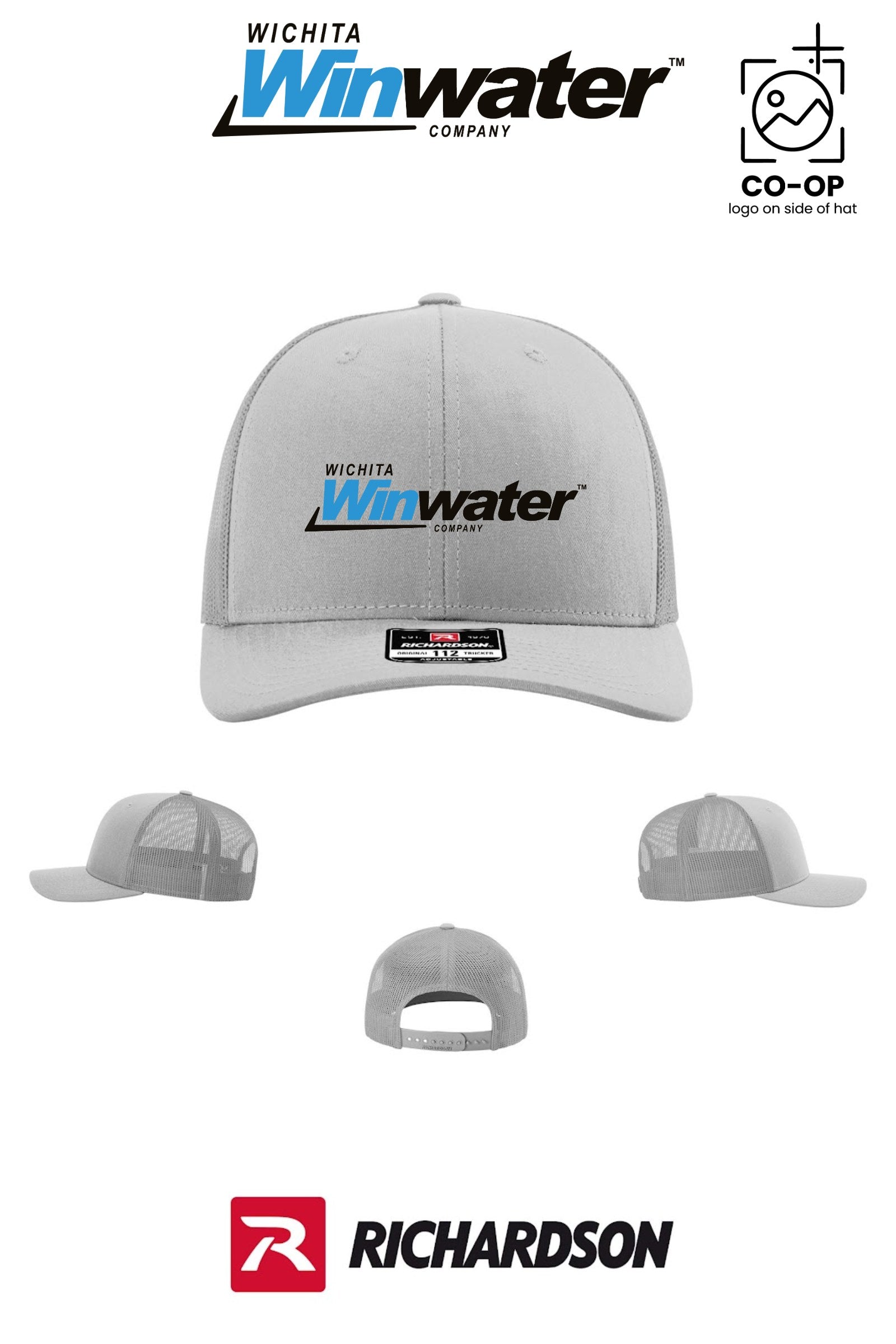 Richardson 112 Trucker Cap - Wichita Winwater