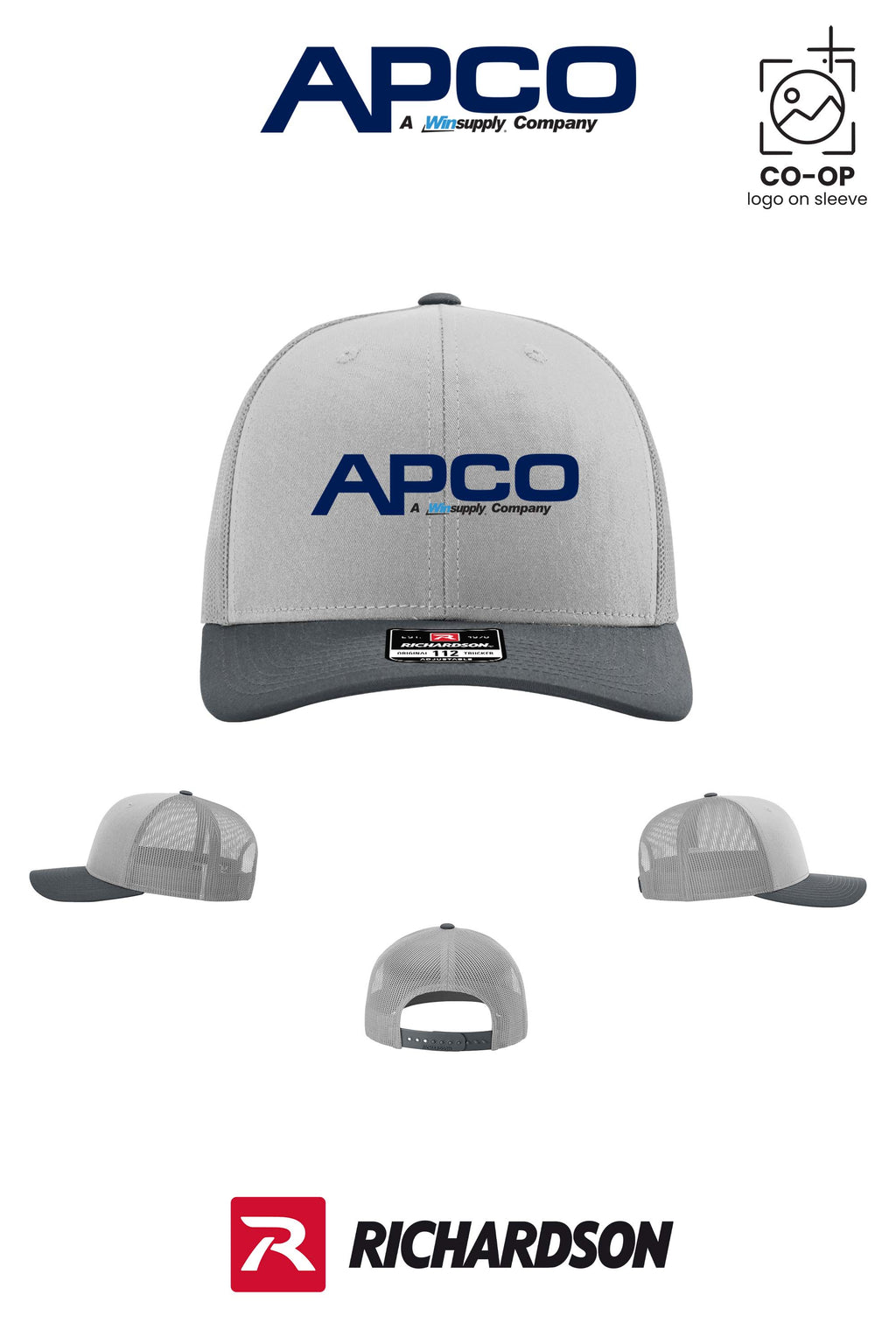 Richardson 112 Trucker Cap - APCO Supply - Indianapolis