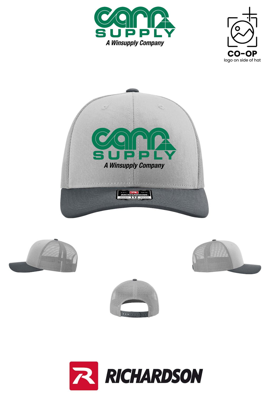 Richardson 112 Trucker Cap - Carr Supply - Athens