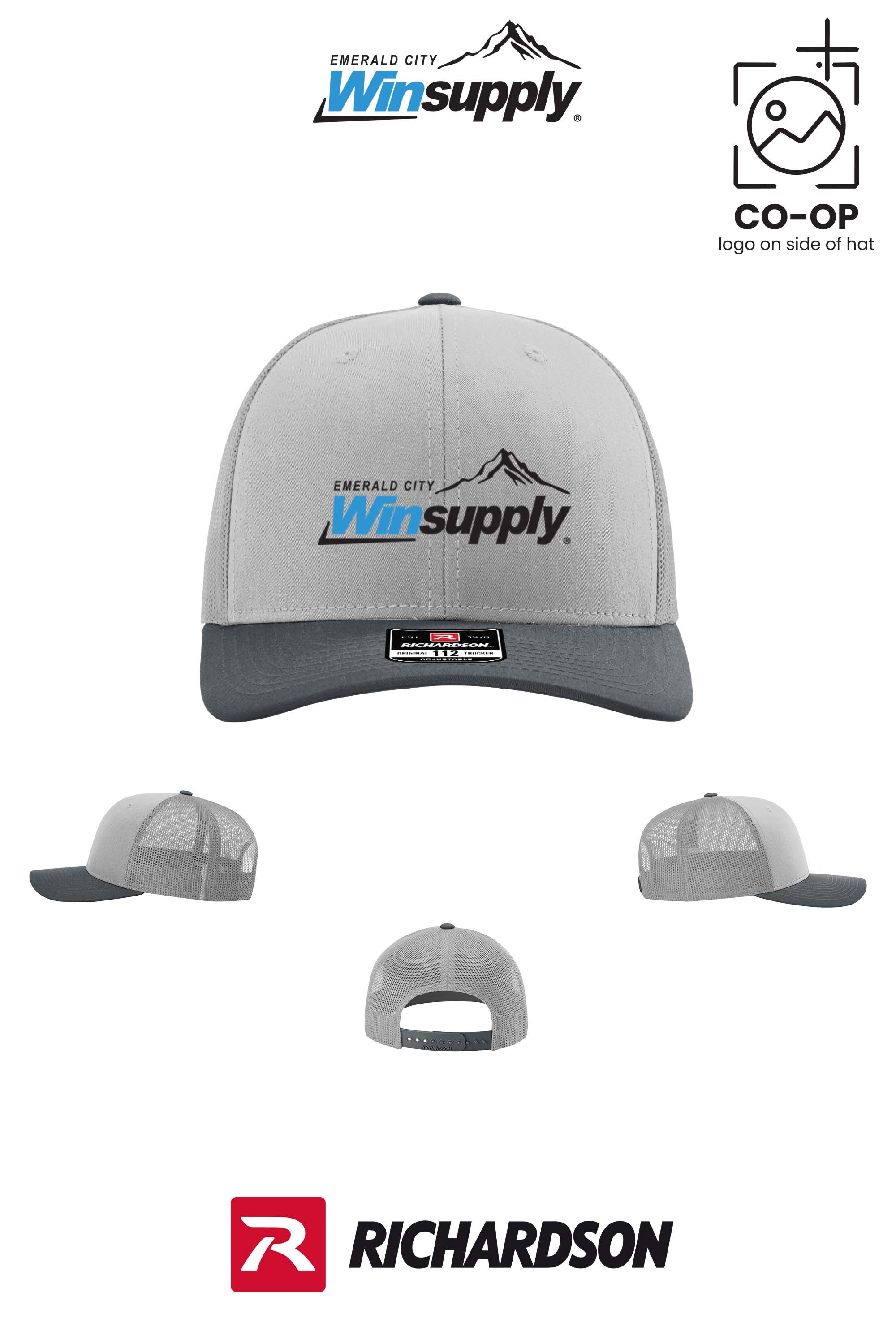 Richardson 112 Trucker Cap - Winsupply Emerald City