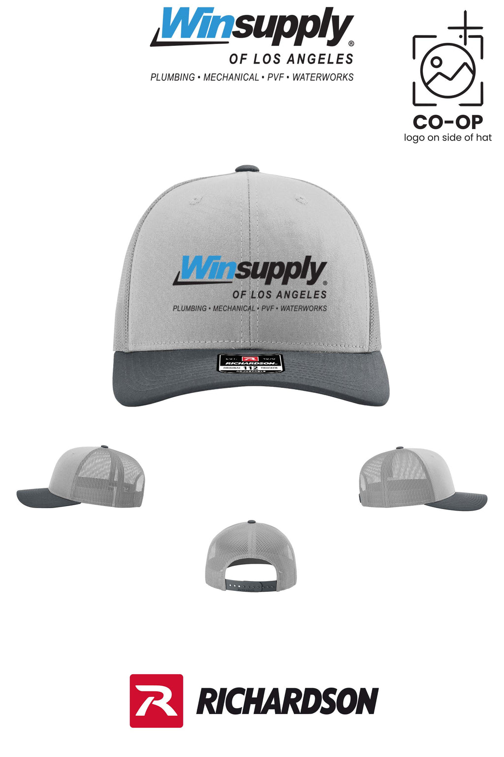 Richardson 112 Trucker Cap - Winsupply of Los Angeles